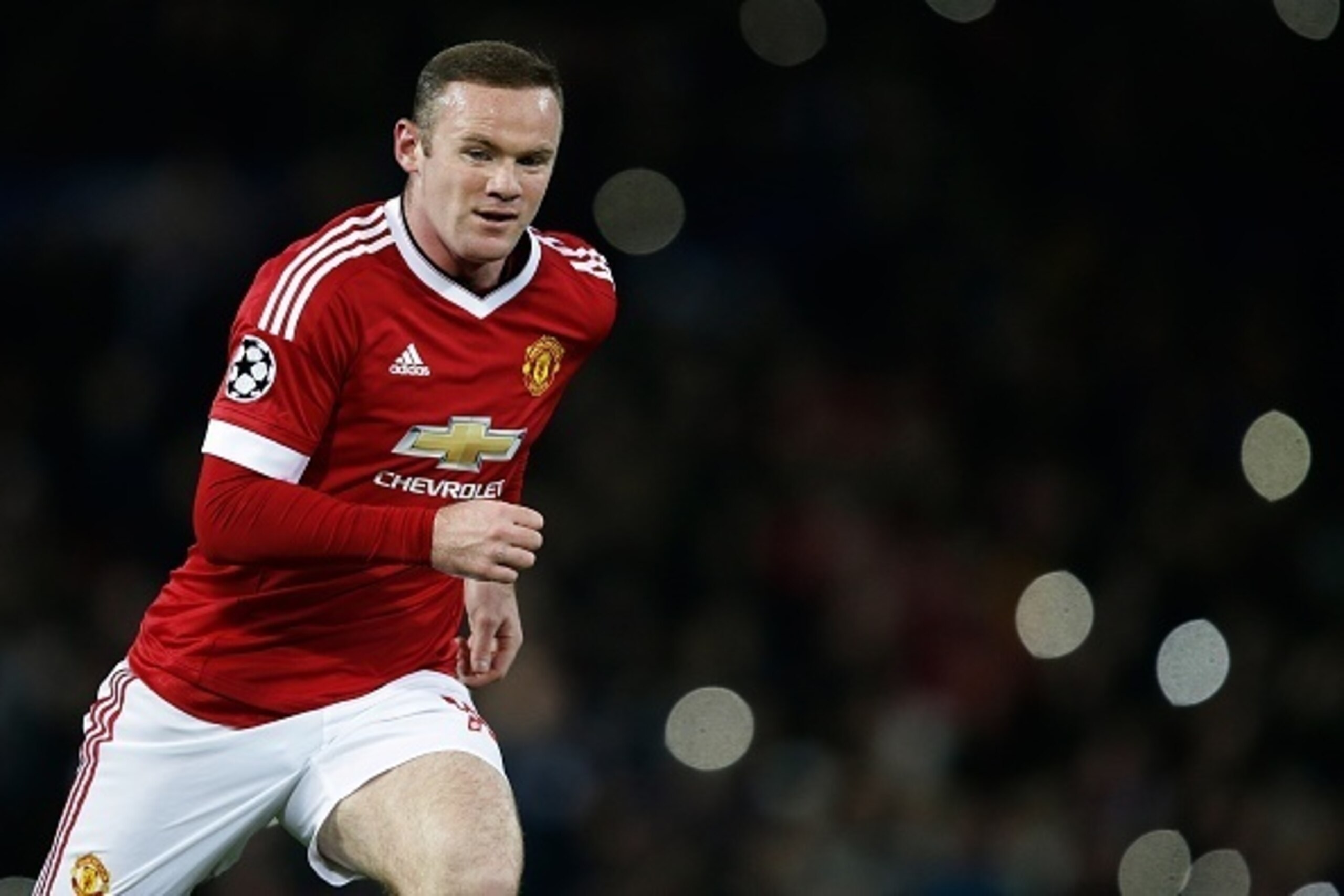 Wayne Rooney of Manchester United during the UEFA Champions League group B match between Manchester United and  PSV Eindhoven on November 25, 2015 at Old Trafford in Manchester, England(Photo by VI Images via Getty Images)