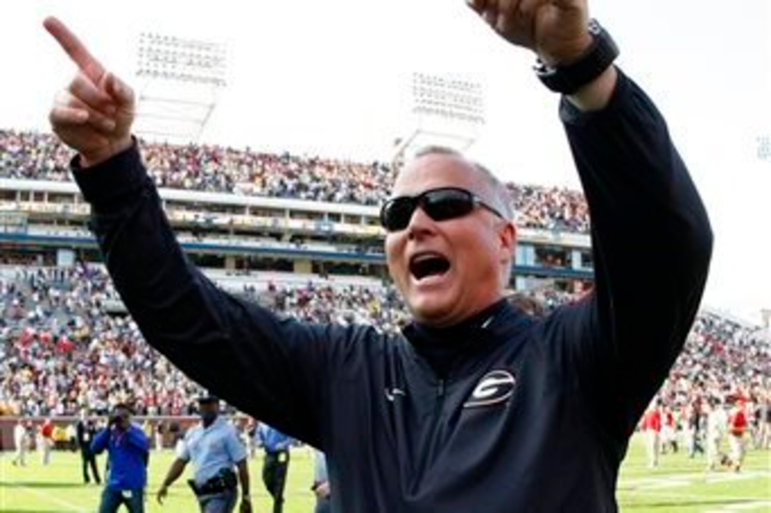 Georgia HC Mark Richt Georgia HC Mark Richt