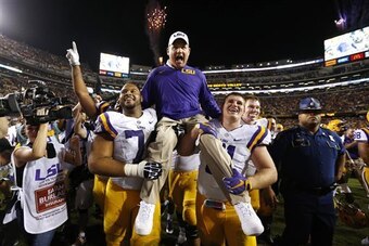 LSU HC Les Miles