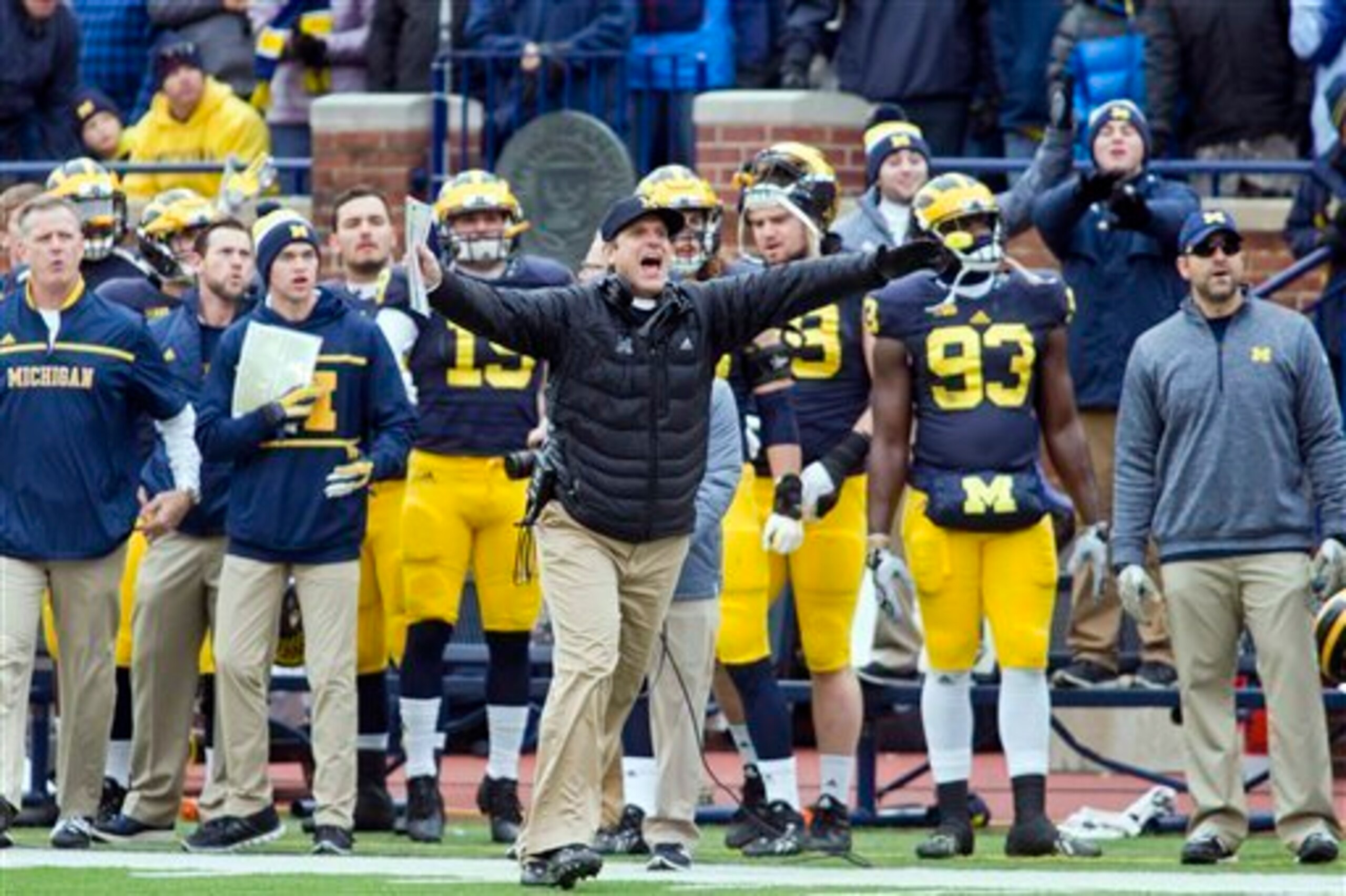 Michigan HC Jim Harbaugh