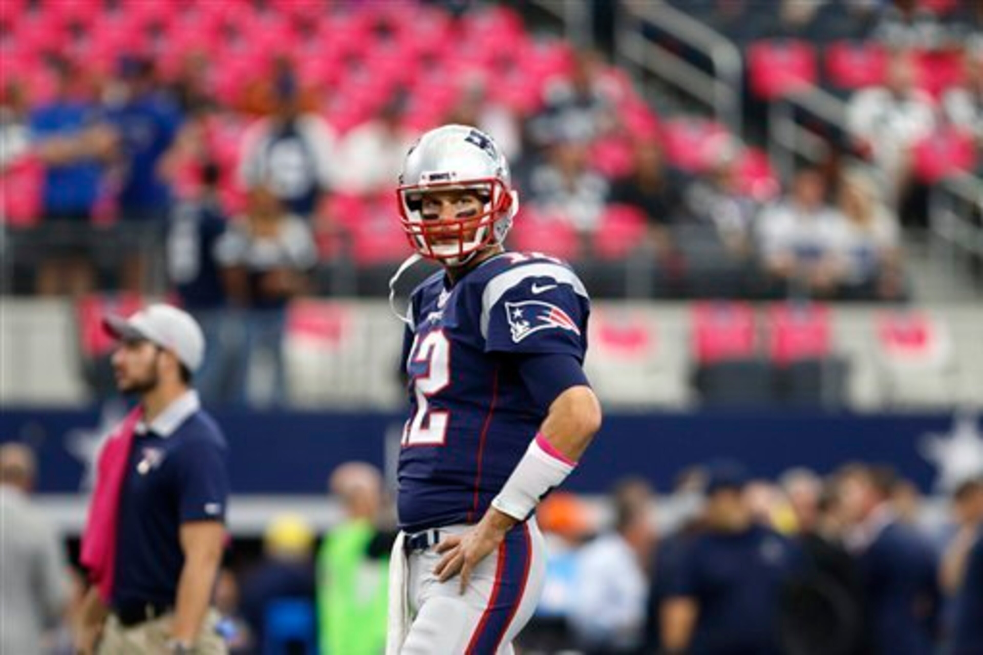 Weapons around Brady continue to fall. Weapons around Brady continue to fall.