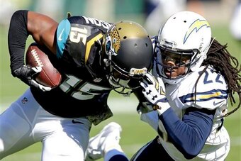 Allen Robinson brought his touchdown total to eight on Sunday.