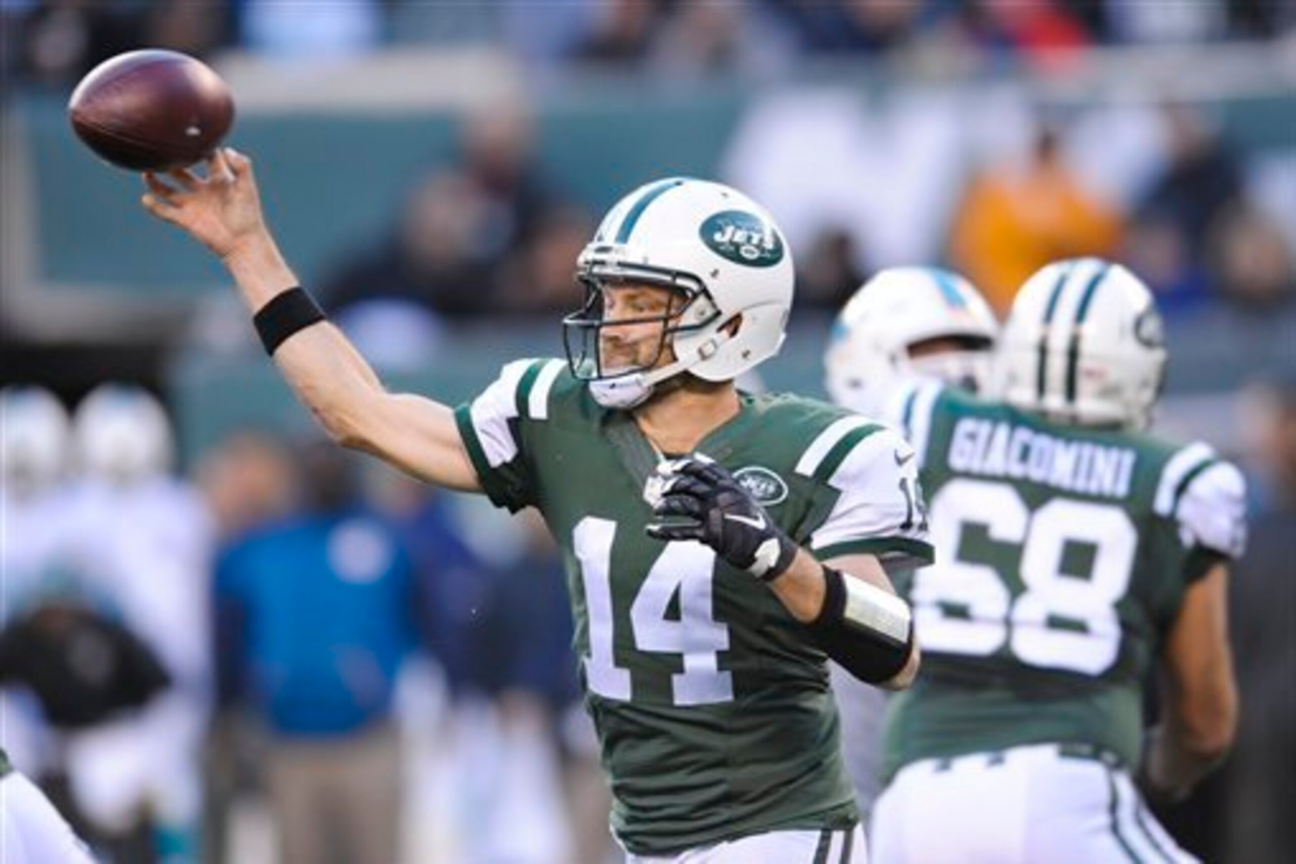 Ryan Fitzpatrick turned in his first four-touchdown game as a Jet over the weekend. Ryan Fitzpatrick turned in his first four-touchdown game as a Jet over the weekend.