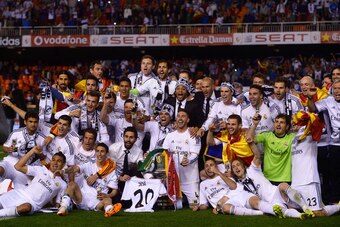 Real Madrid's latest Copa del Rey title came in 2014.