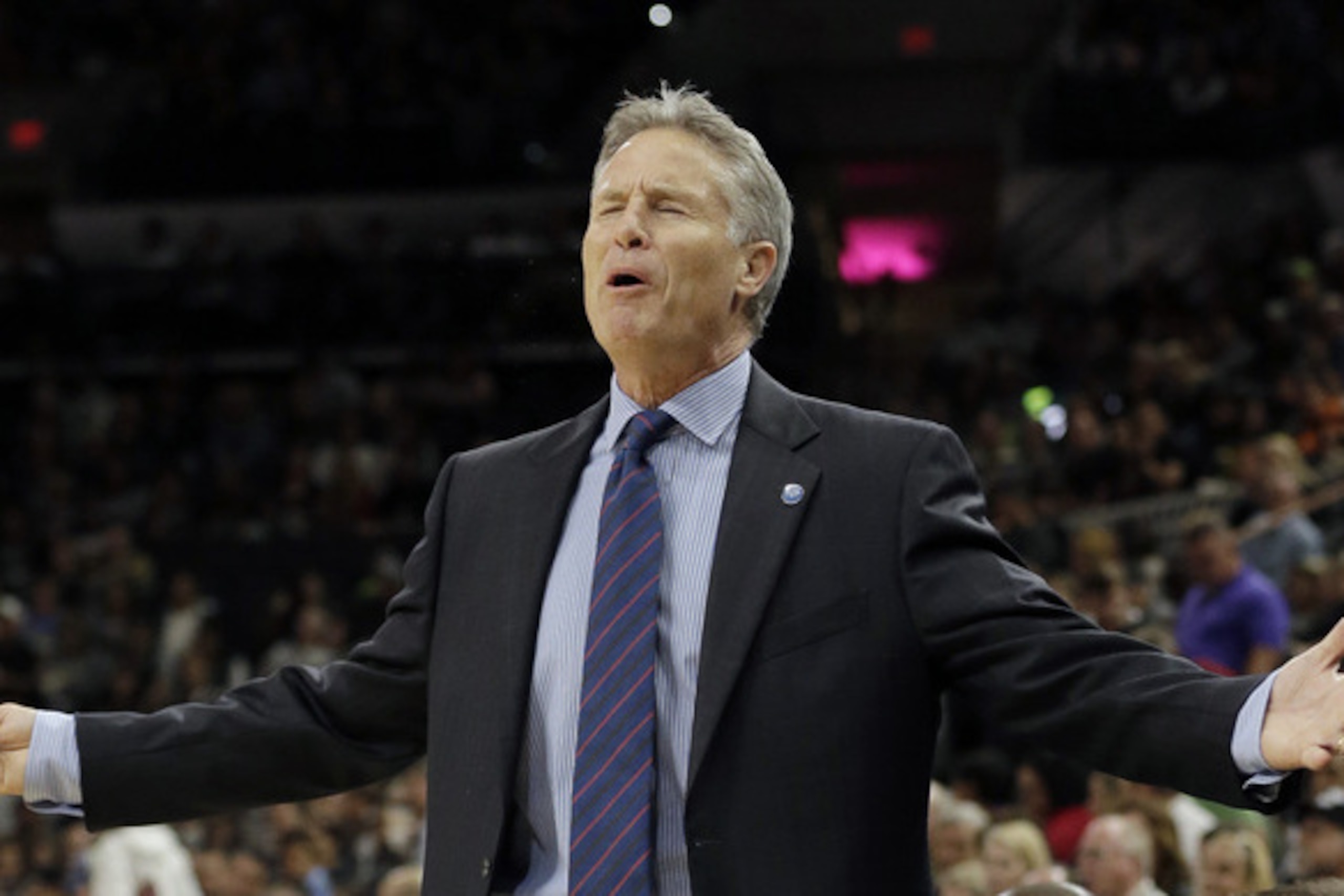 Coach Brett Brown has a roster comprised of one player, Carl Landry, with more than three years of NBA experience.