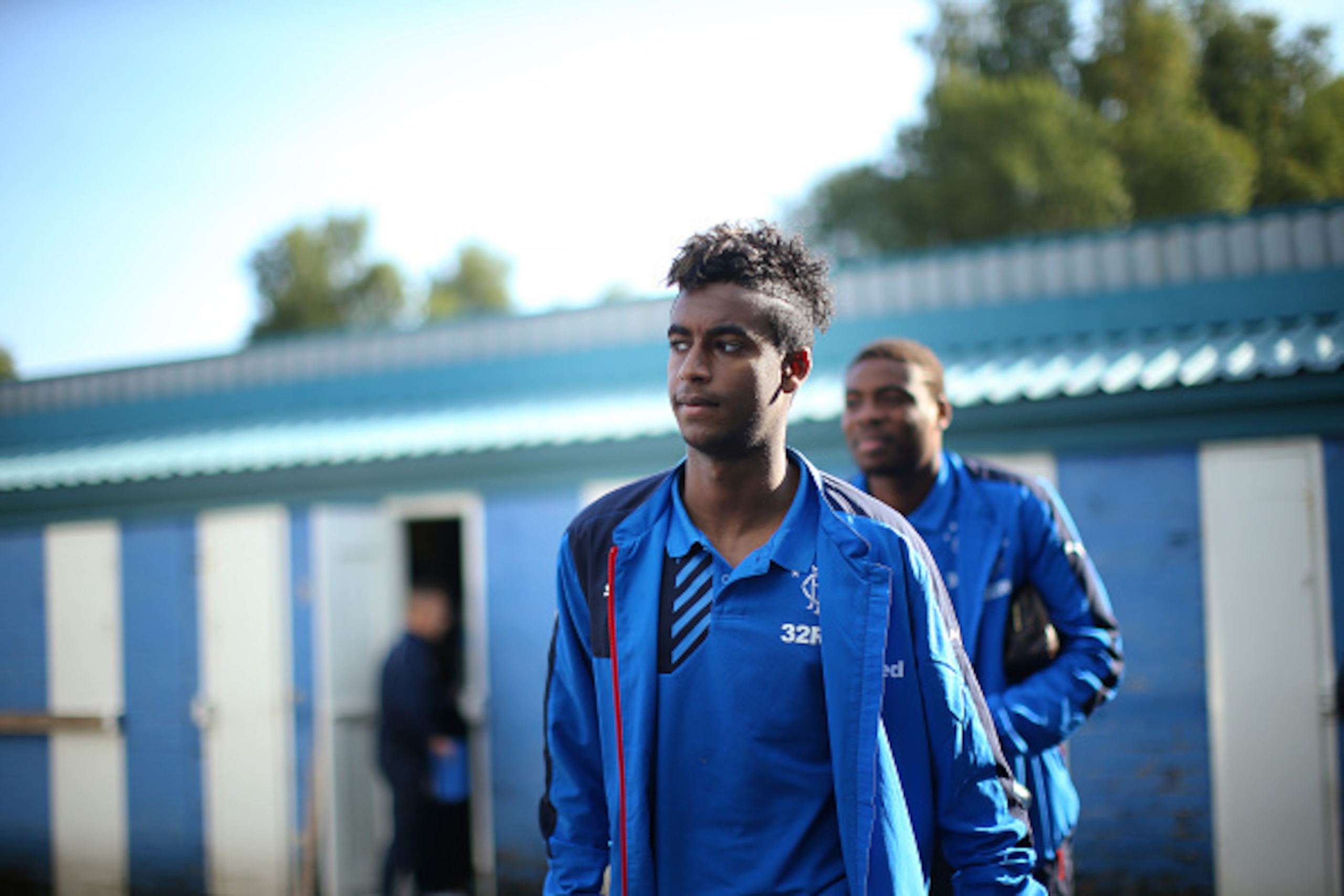 GREENOCK, SCOTLAND - SEPTEMBER 27: Gedion Zelalem of Rangers arrives at the ground during the Scottish Championships match between Greenock Morton FC and Rangers at Cappielow Park on September 27, 2015 in Greenock, Scotland. (Photo by Ian MacNicol/Getty GREENOCK, SCOTLAND - SEPTEMBER 27: Gedion Zelalem of Rangers arrives at the ground during the Scottish Championships match between Greenock Morton FC and Rangers at Cappielow Park on September 27, 2015 in Greenock, Scotland. (Photo by Ian MacNicol/Getty