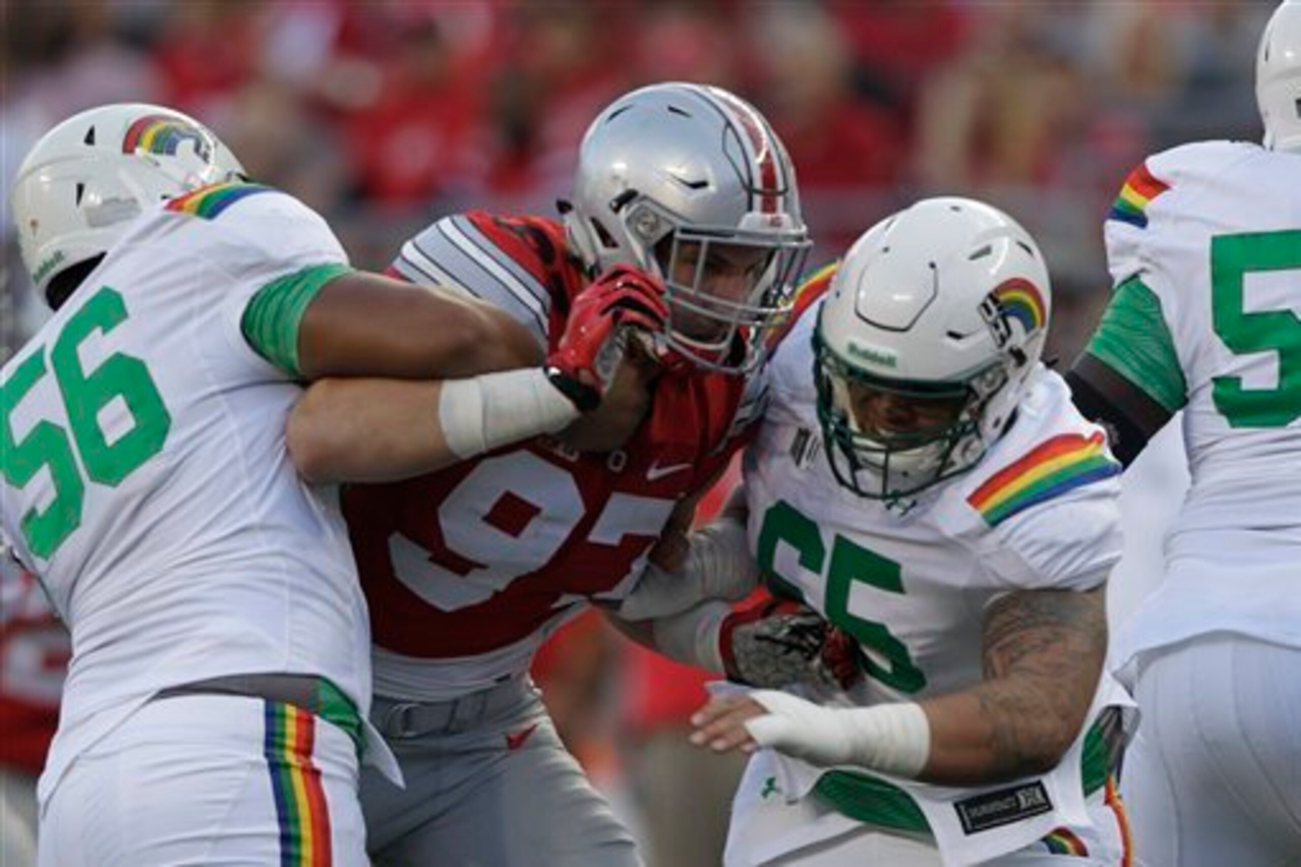 Ohio State defensive end Joey Bosa