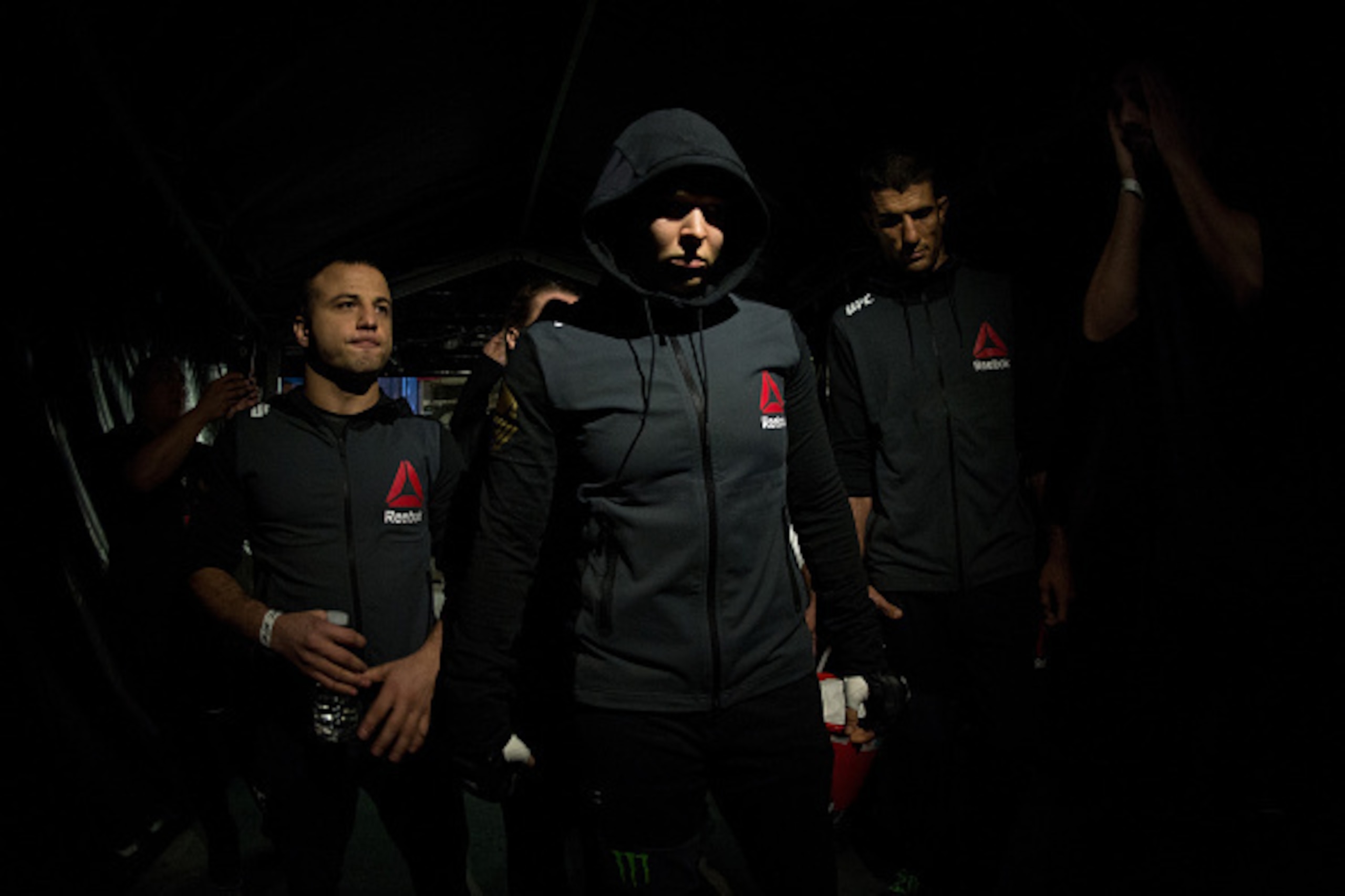 MELBOURNE, AUSTRALIA - NOVEMBER 15: Ronda Rousey prepares to enter the Octagon before facing Holly Holm in their UFC women's bantamweight championship bout during the UFC 193 event at Etihad Stadium on November 15, 2015 in Melbourne, Australia. (Photo by MELBOURNE, AUSTRALIA - NOVEMBER 15: Ronda Rousey prepares to enter the Octagon before facing Holly Holm in their UFC women's bantamweight championship bout during the UFC 193 event at Etihad Stadium on November 15, 2015 in Melbourne, Australia. (Photo by