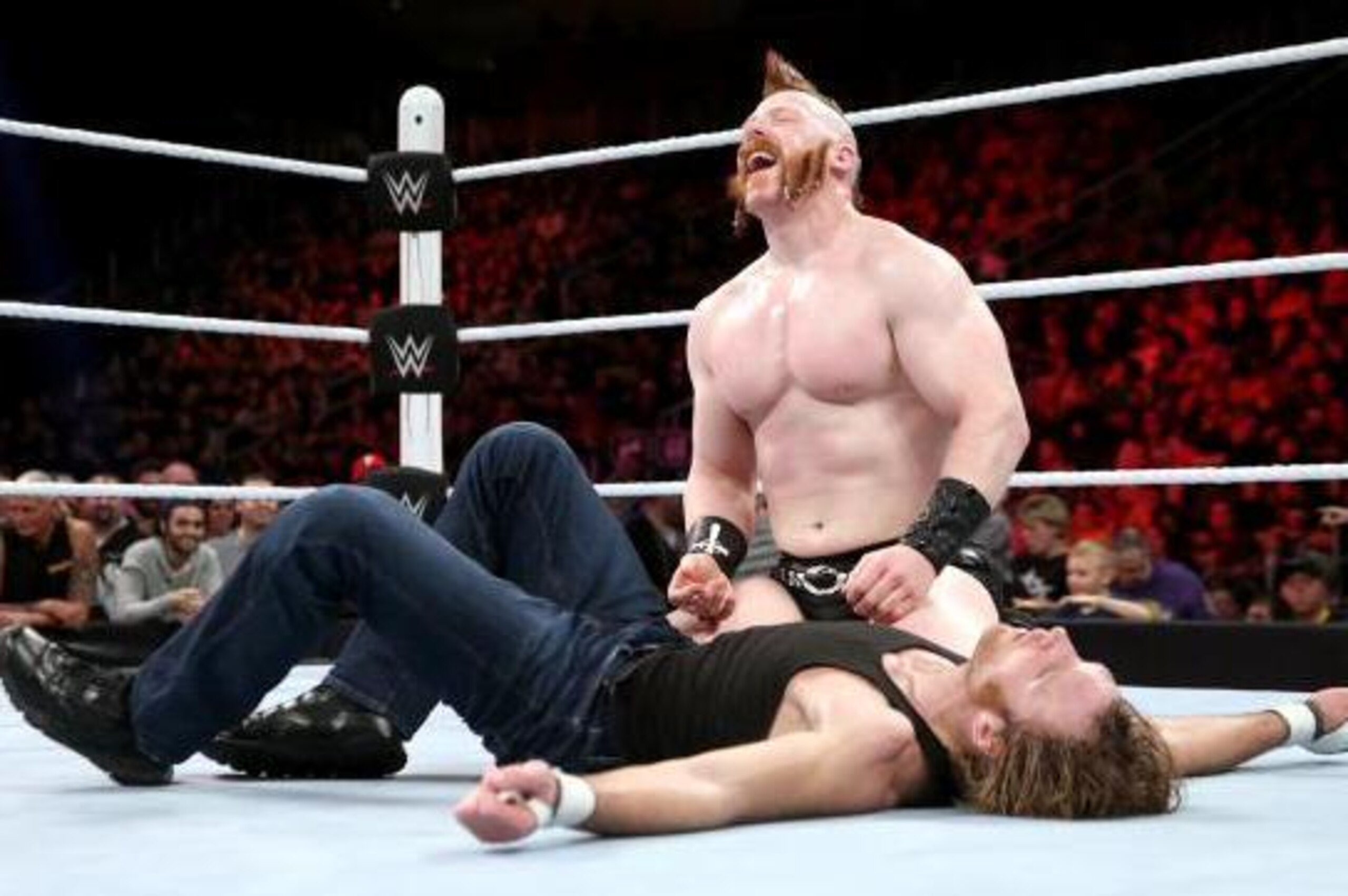 Sheamus over Dean Ambrose on Raw