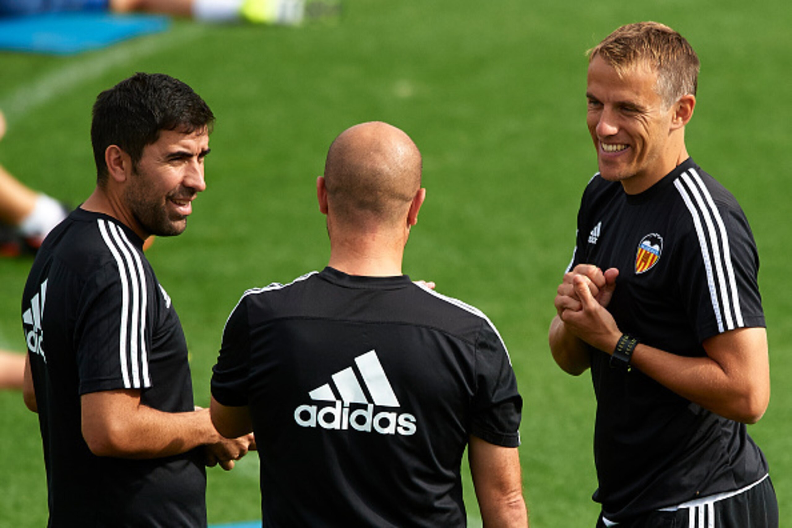 VALENCIA, SPAIN - SEPTEMBER 23: Phil Neville attends Valencia CF training at Ciudad Deportiva Paterna on September 23, 2015 in Valencia, Spain. (Photo by Manuel Queimadelos Alonso/Getty Images) VALENCIA, SPAIN - SEPTEMBER 23: Phil Neville attends Valencia CF training at Ciudad Deportiva Paterna on September 23, 2015 in Valencia, Spain. (Photo by Manuel Queimadelos Alonso/Getty Images)
