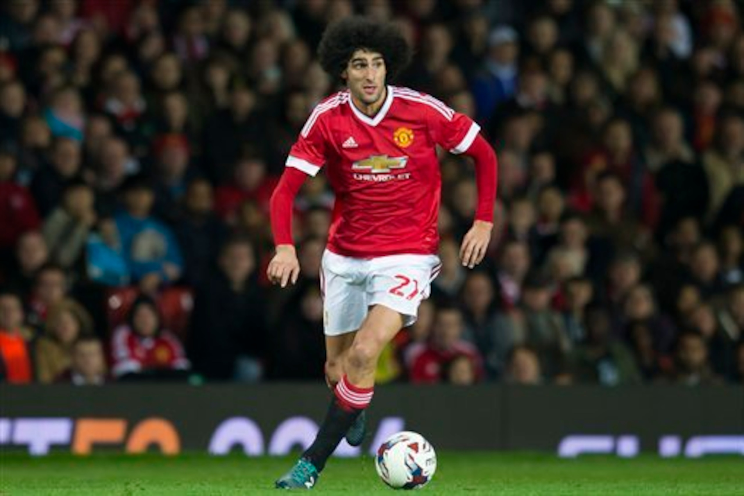 Ince believes Fellaini's on-the-ball talents are being wasted by Van Gaal. Ince believes Fellaini's on-the-ball talents are being wasted by Van Gaal.