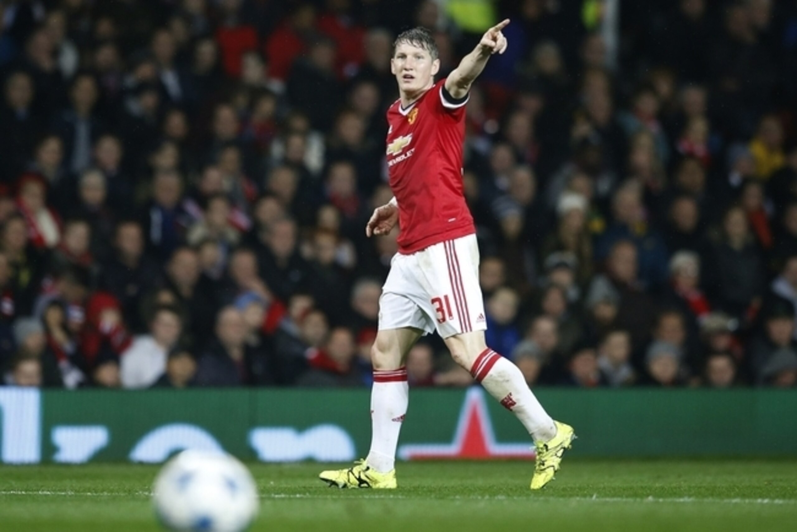 Schweinsteiger is adamant he's in complete control of United's midfield, no matter how quickly he moves the ball.