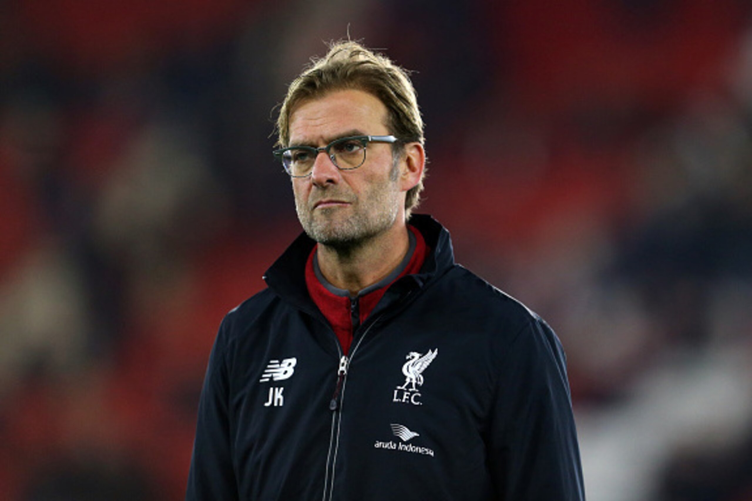 SOUTHAMPTON, ENGLAND - DECEMBER 02: Jurgen Klopp manager of Liverpool before the Capital One Cup Quarter Final between Southampton and Liverpool at St Mary's Stadium on December 2, 2015 in Southampton, England. (Photo by Catherine Ivill - AMA/Getty Images SOUTHAMPTON, ENGLAND - DECEMBER 02: Jurgen Klopp manager of Liverpool before the Capital One Cup Quarter Final between Southampton and Liverpool at St Mary's Stadium on December 2, 2015 in Southampton, England. (Photo by Catherine Ivill - AMA/Getty Images