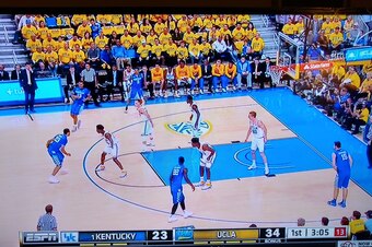 UCLA packing the paint