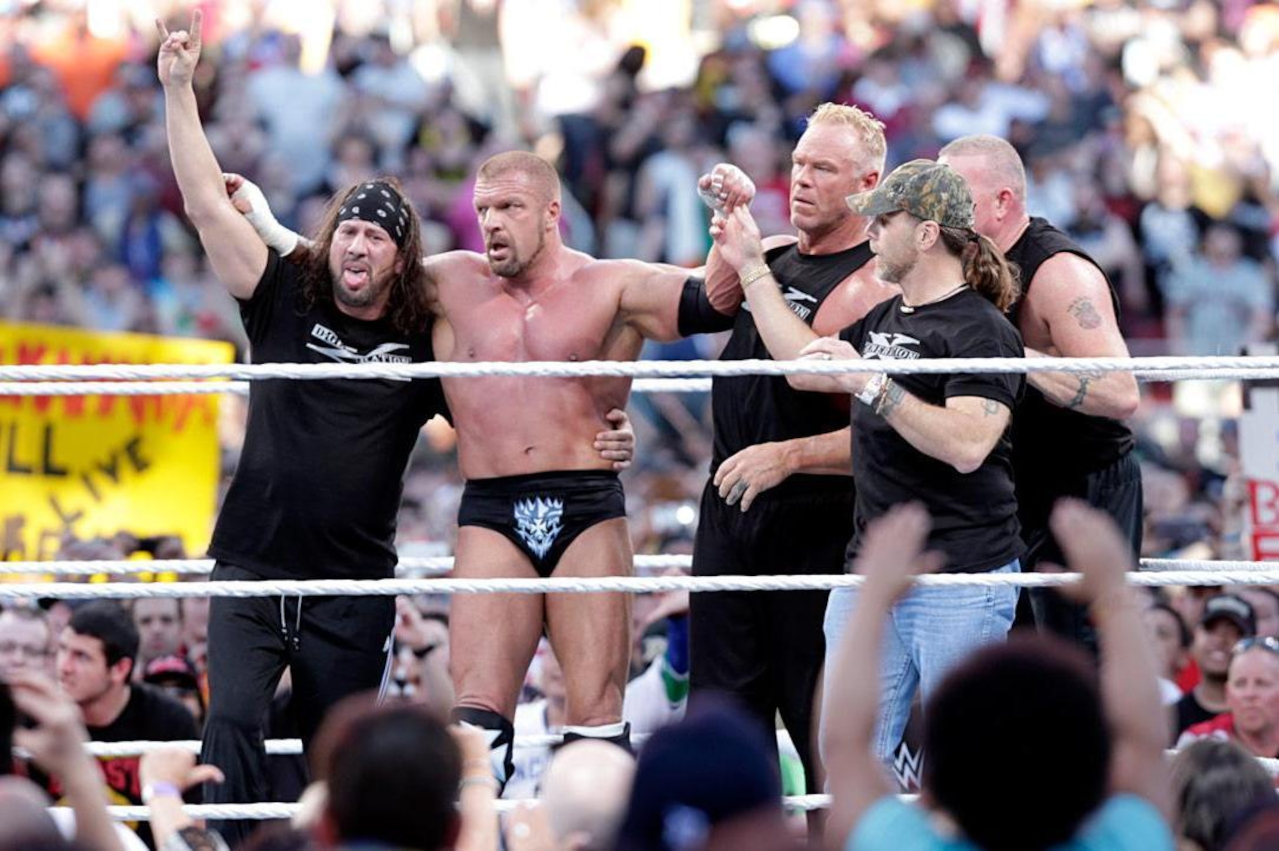 Triple H wins at WrestleMania 31