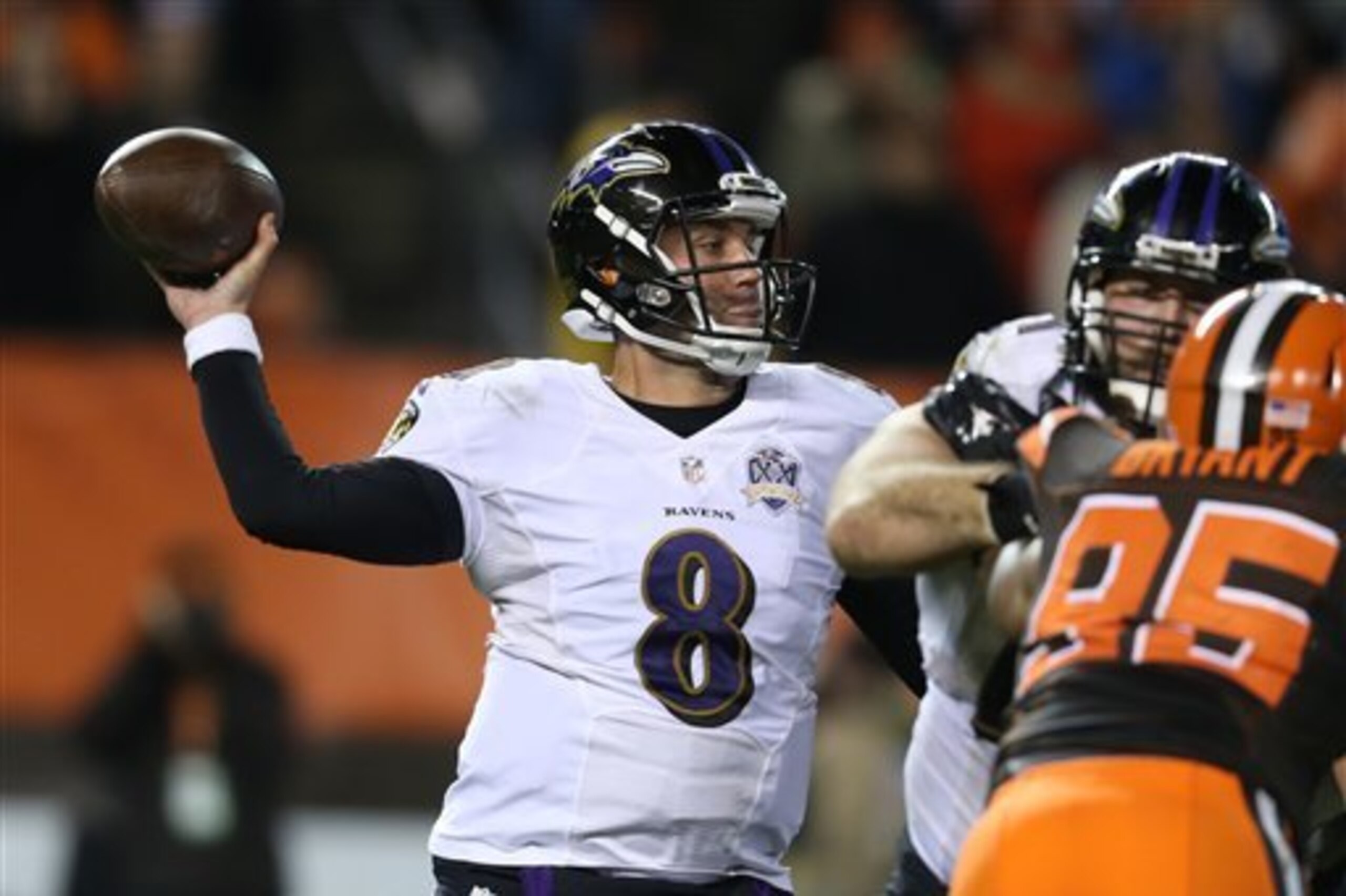 In Joe Flacco's place: Matt Schaub