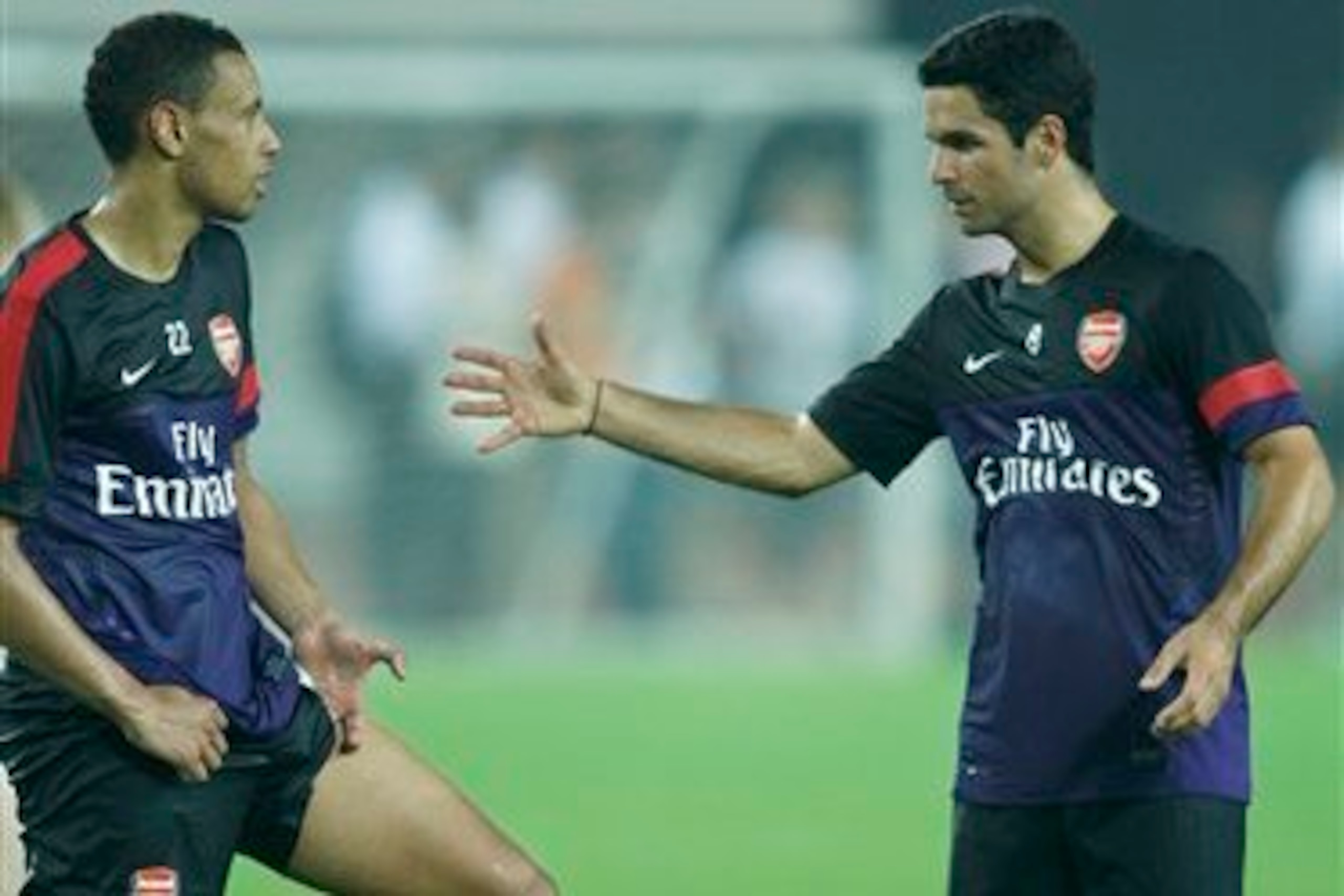 The Gunners are missing several key men in the middle.