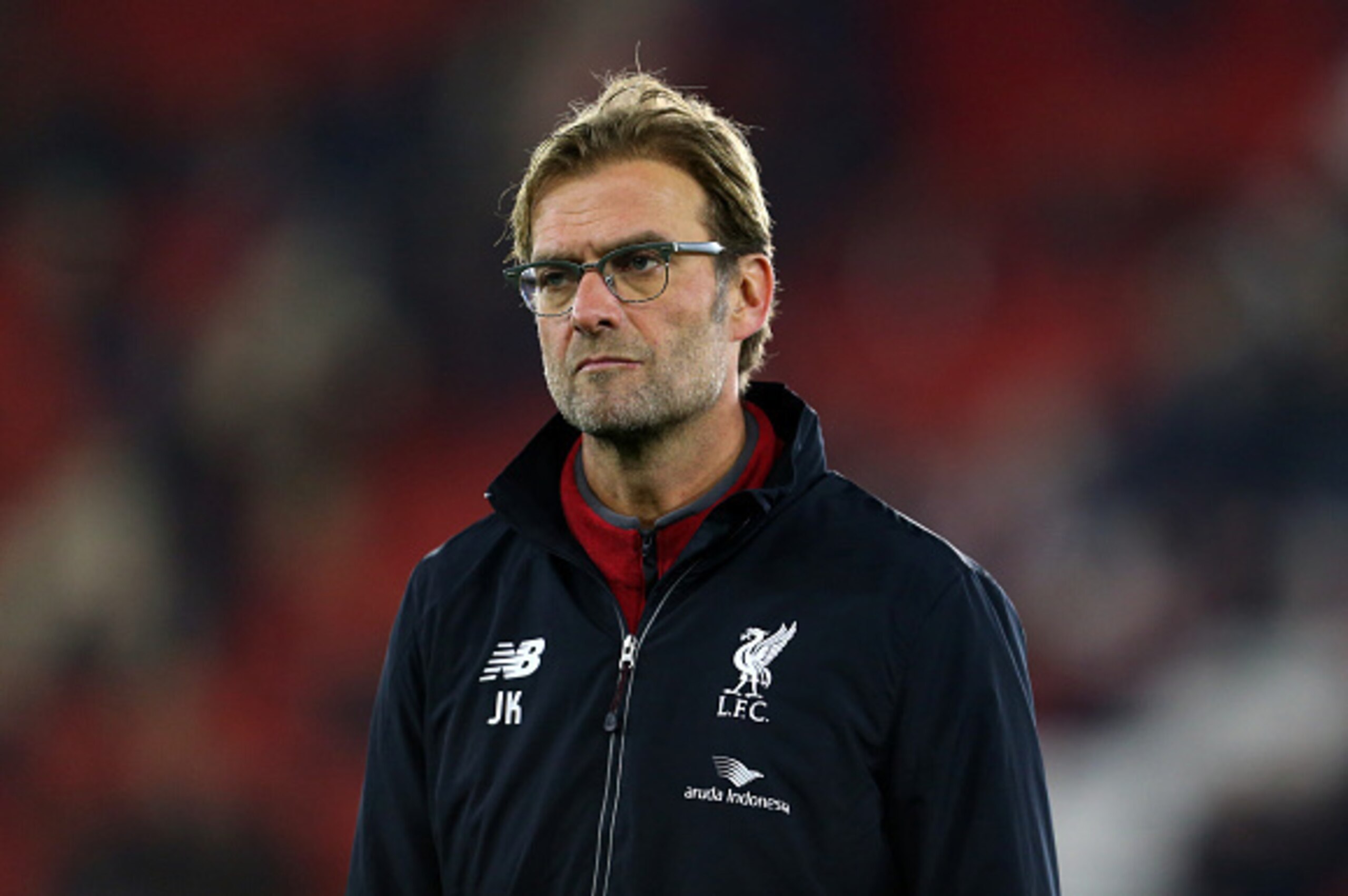 SOUTHAMPTON, ENGLAND - DECEMBER 02: Jurgen Klopp manager of Liverpool before the Capital One Cup Quarter Final between Southampton and Liverpool at St Mary's Stadium on December 2, 2015 in Southampton, England. (Photo by Catherine Ivill - AMA/Getty Images