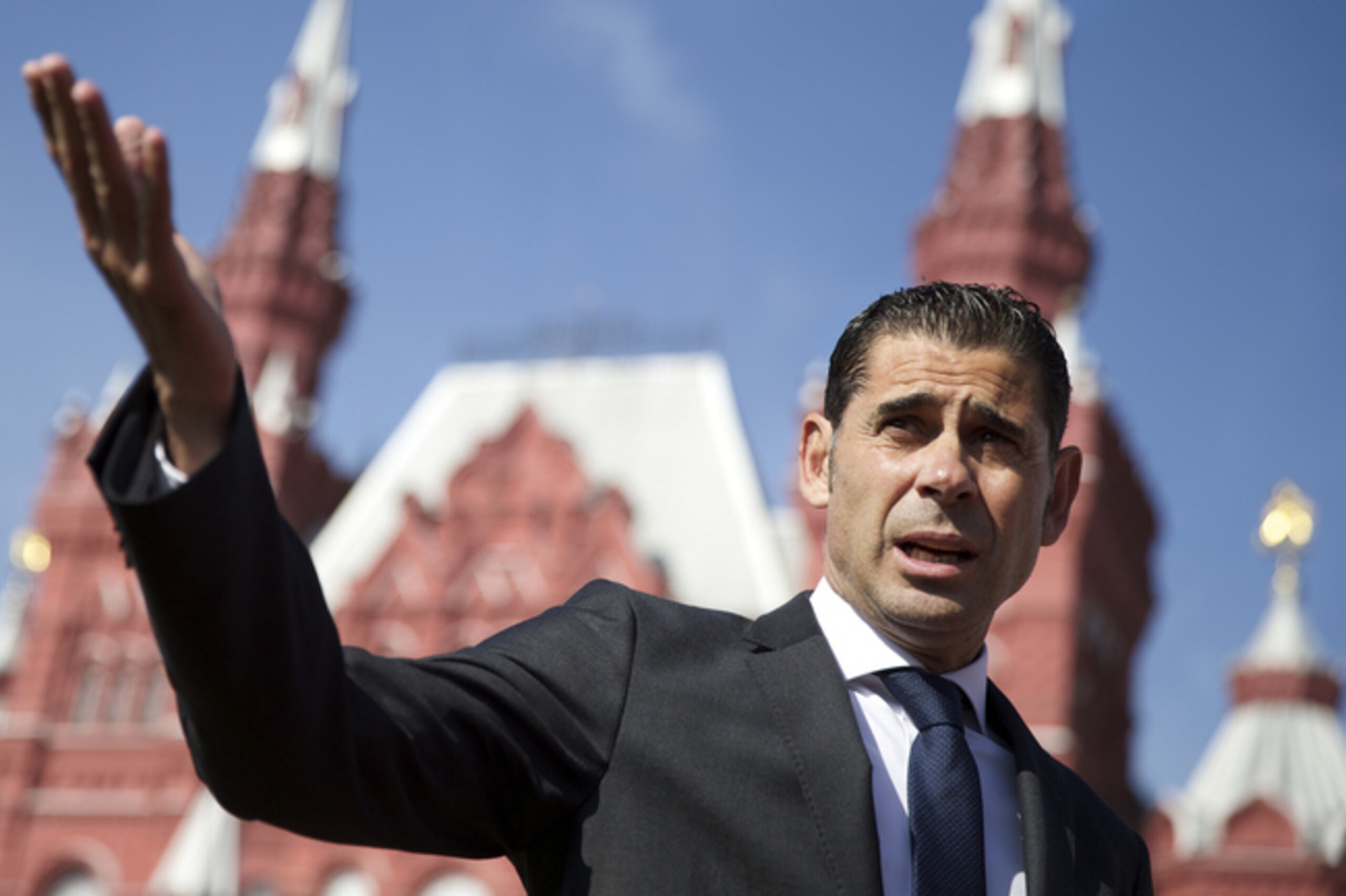 Hierro served as assistant manager to Carlo Ancelotti in 2014-15.