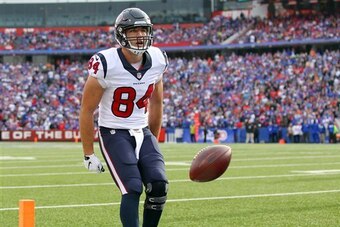 Ryan Griffin has taken the role of pass-catching tight end in Houston.