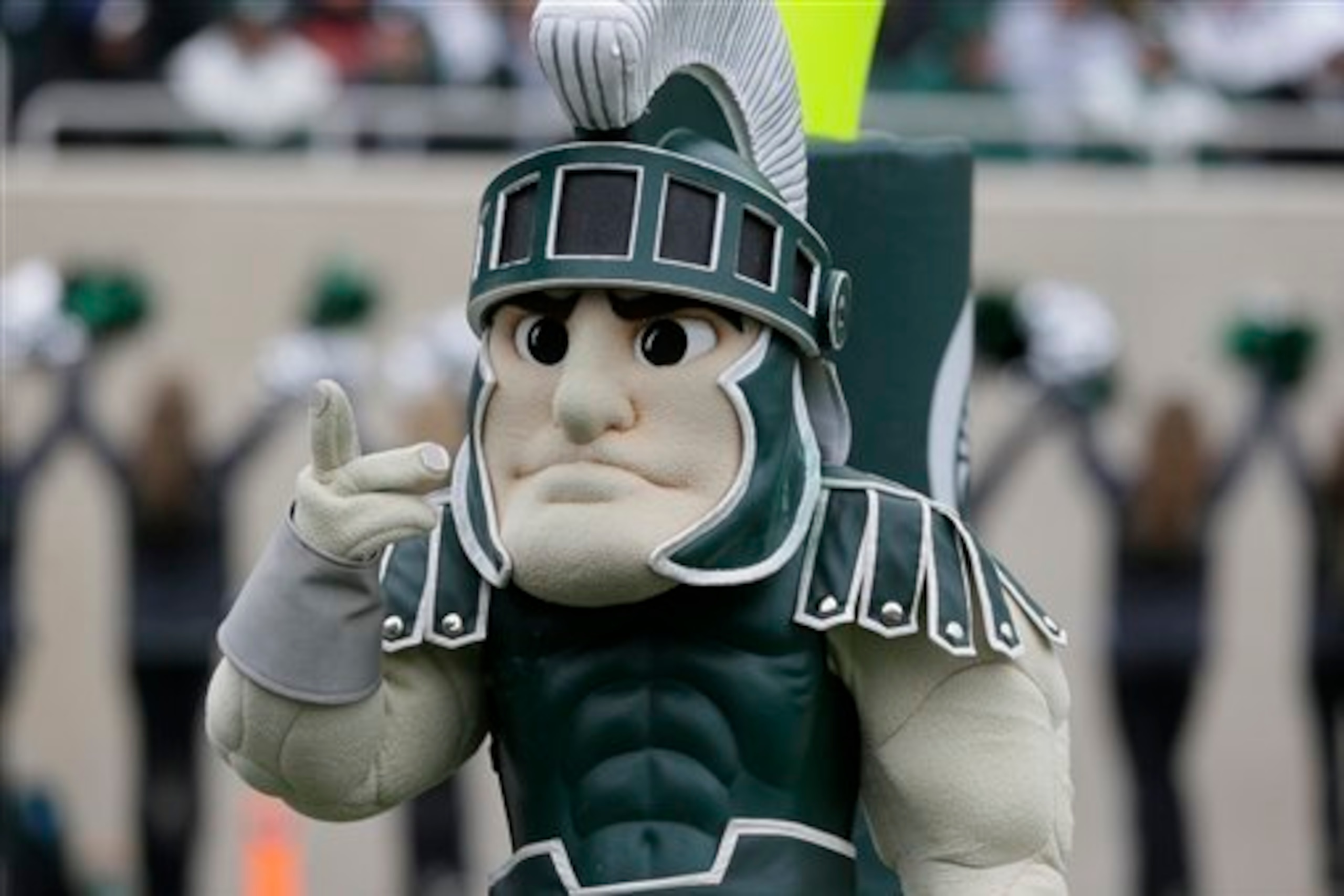 Michigan State mascot Sparty