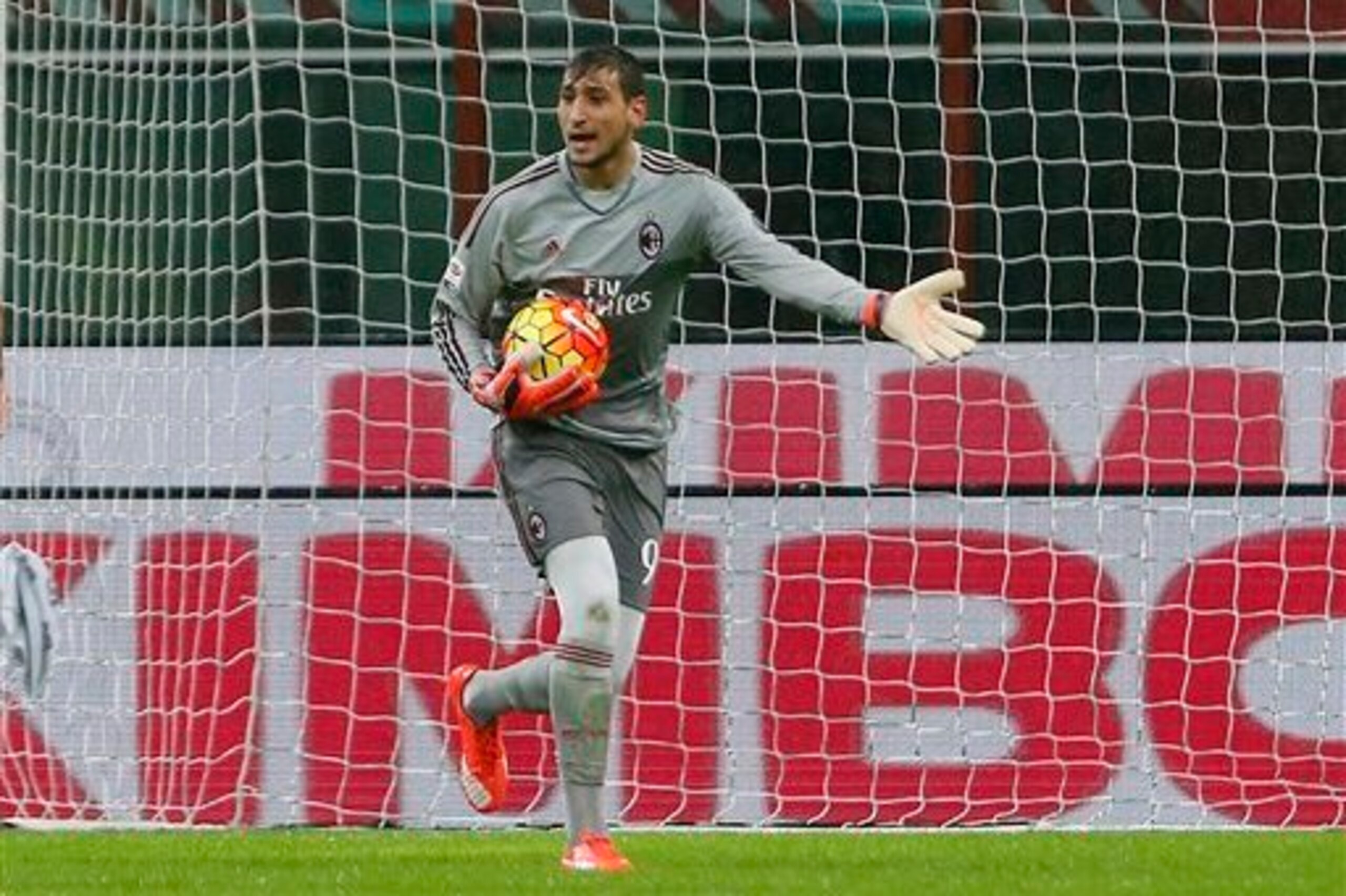 Donnarumma has given direction to teammates twice his age.