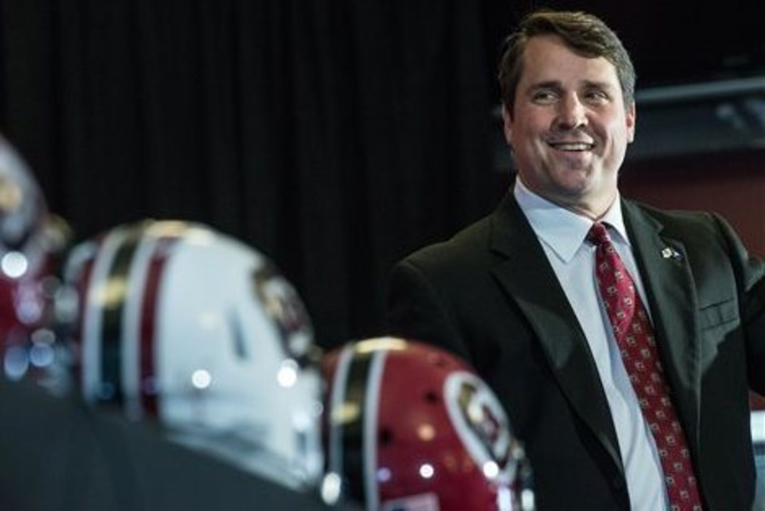 South Carolina head coach Will Muschamp