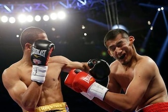 Felix Verdejo TKO'd Engelberto Valenzuela in the first round of their 2014 fight.