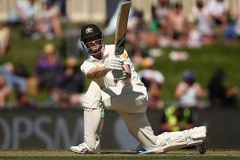 HOBART, AUSTRALIA - DECEMBER 10: Adam Voges of Australia bats during day one of the First Test match between Australia and the West Indies at Blundstone Arena on December 10, 2015 in Hobart, Australia.  (Photo by Cameron Spencer/Getty Images)