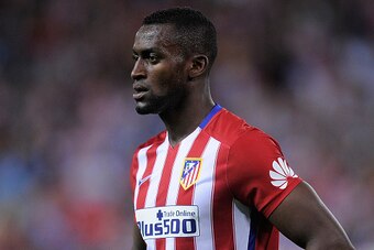 MADRID, SPAIN - SEPTEMBER 22:  Jackson Martinez of Club Atletico de Madrid looks on during the La Liga match between Atletico de Madrid and Getafe at Vicente Calderon Stadium on September 22, 2015 in Madrid, Spain.  (Photo by Denis Doyle/Getty Images)