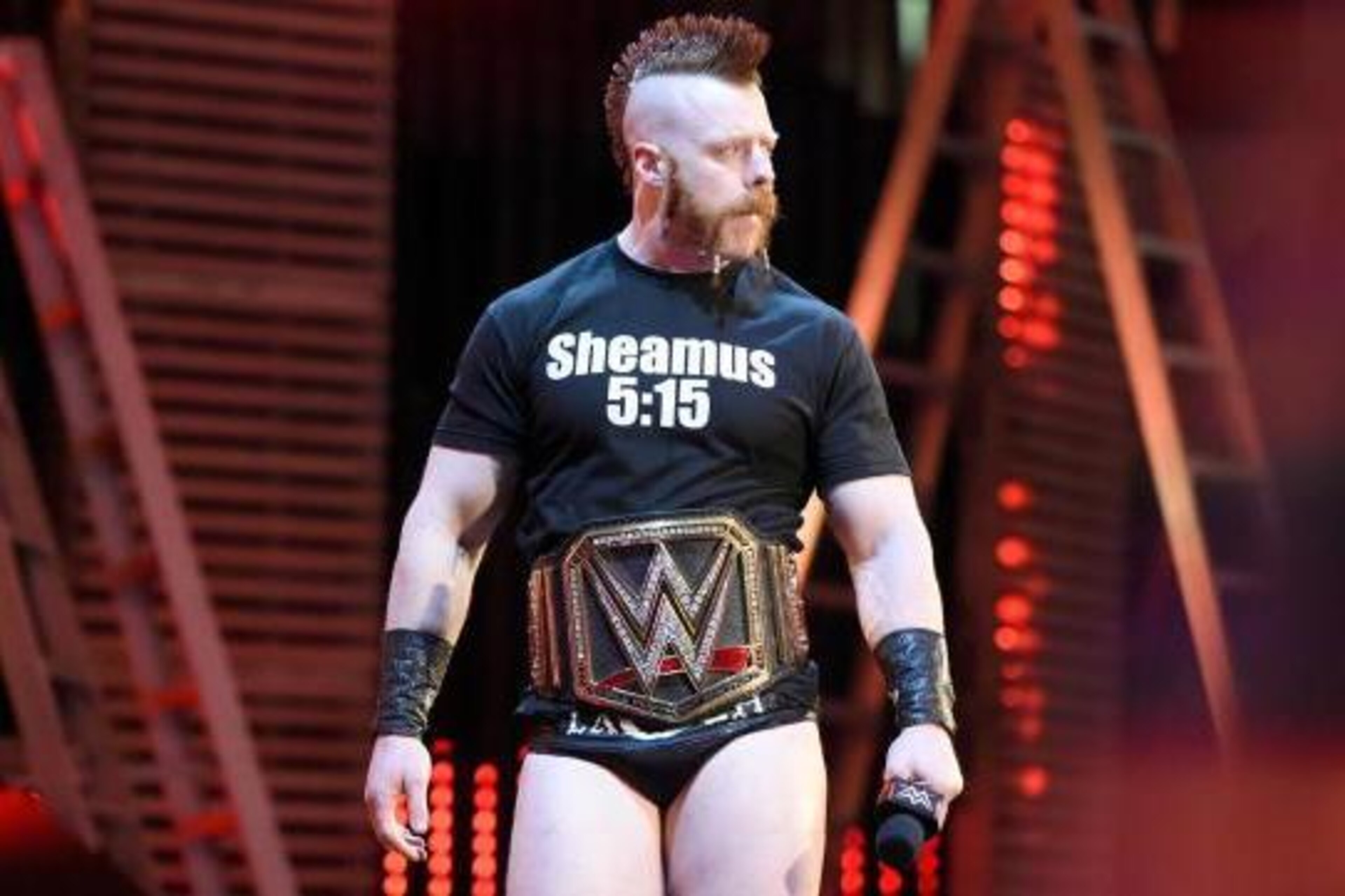 Sheamus, WWE champion, for now.