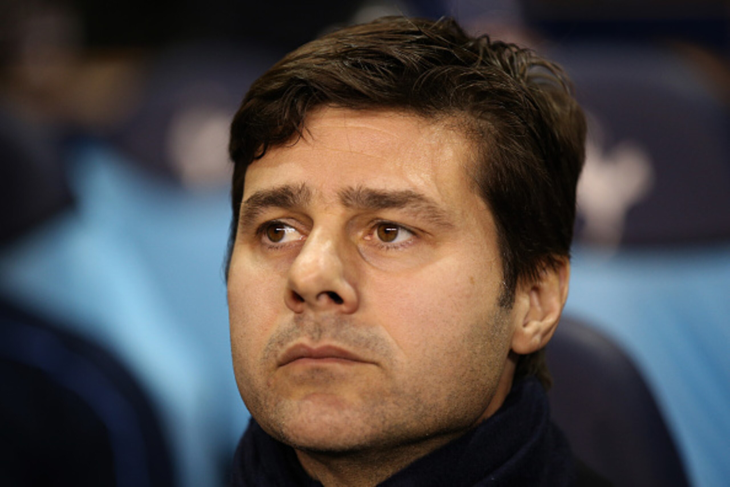 LONDON, ENGLAND - DECEMBER 10:  Mauricio Pochettino the manager of Spurs looks on during the UEFA Europa League Group J match between Tottenham Hotspur and AS Monaco at White Hart Lane on December 10, 2015 in London, United Kingdom.  (Photo by Ian Walton/
