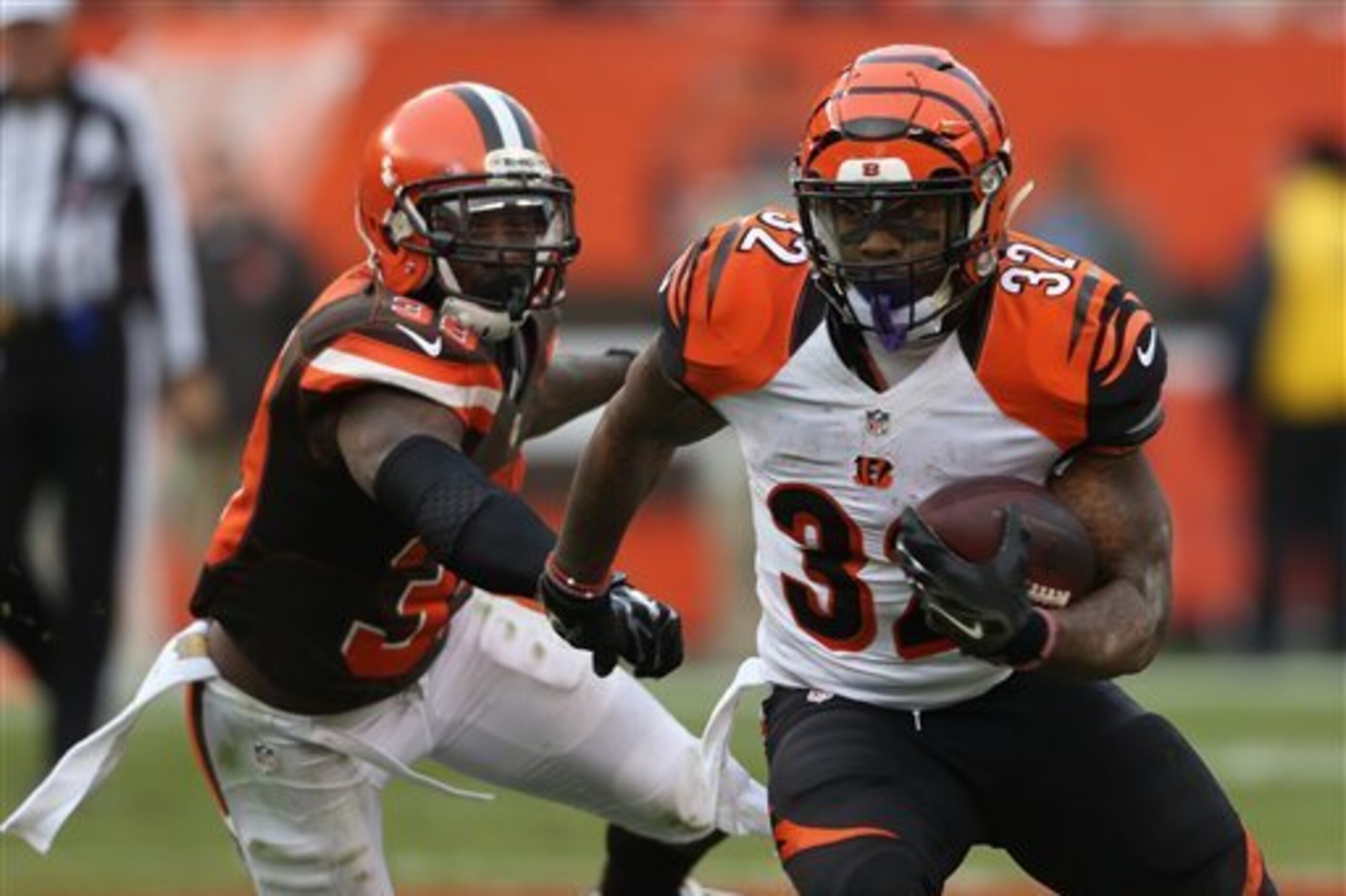Cincinnati needs Hill to have a big game to protect the defense.