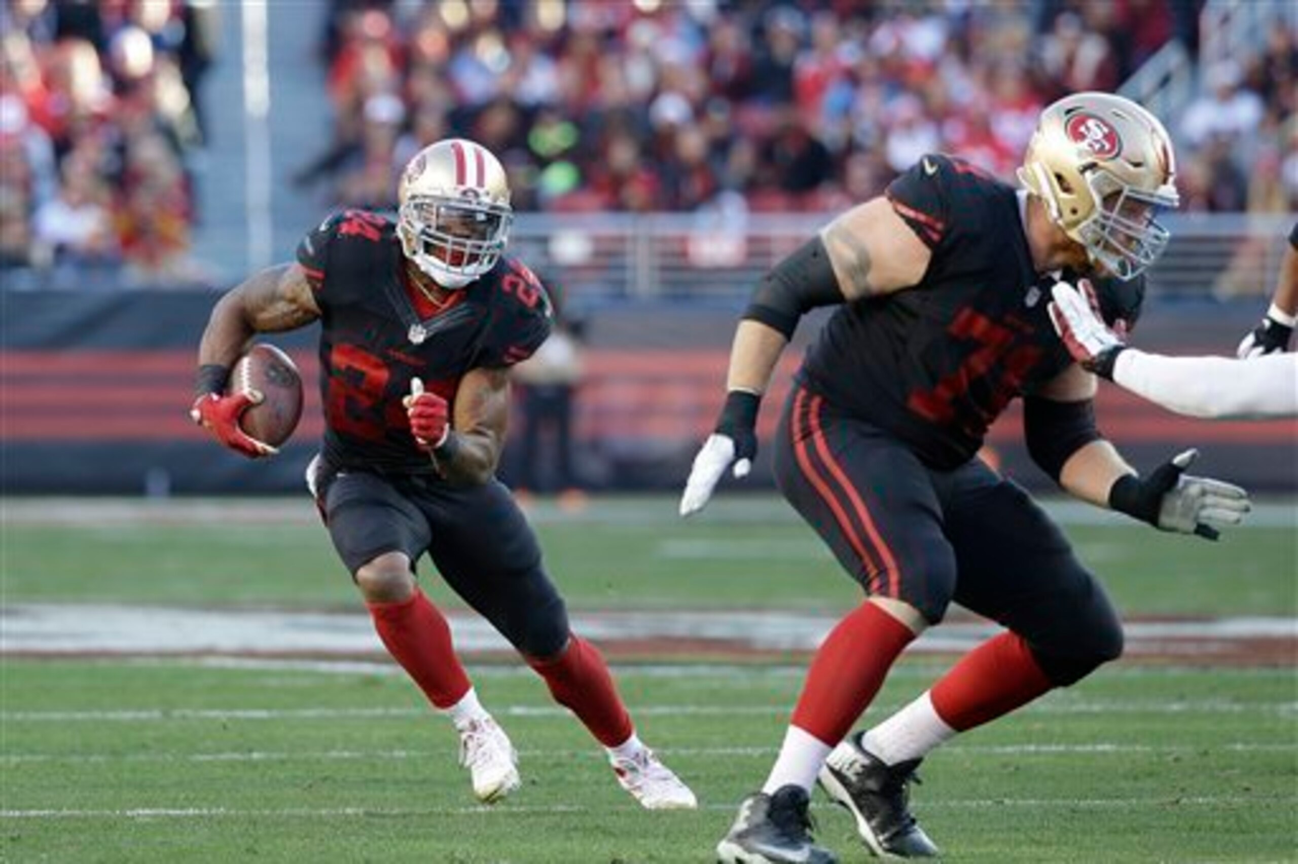 Shaun Draughn continues to surprise in all facets.