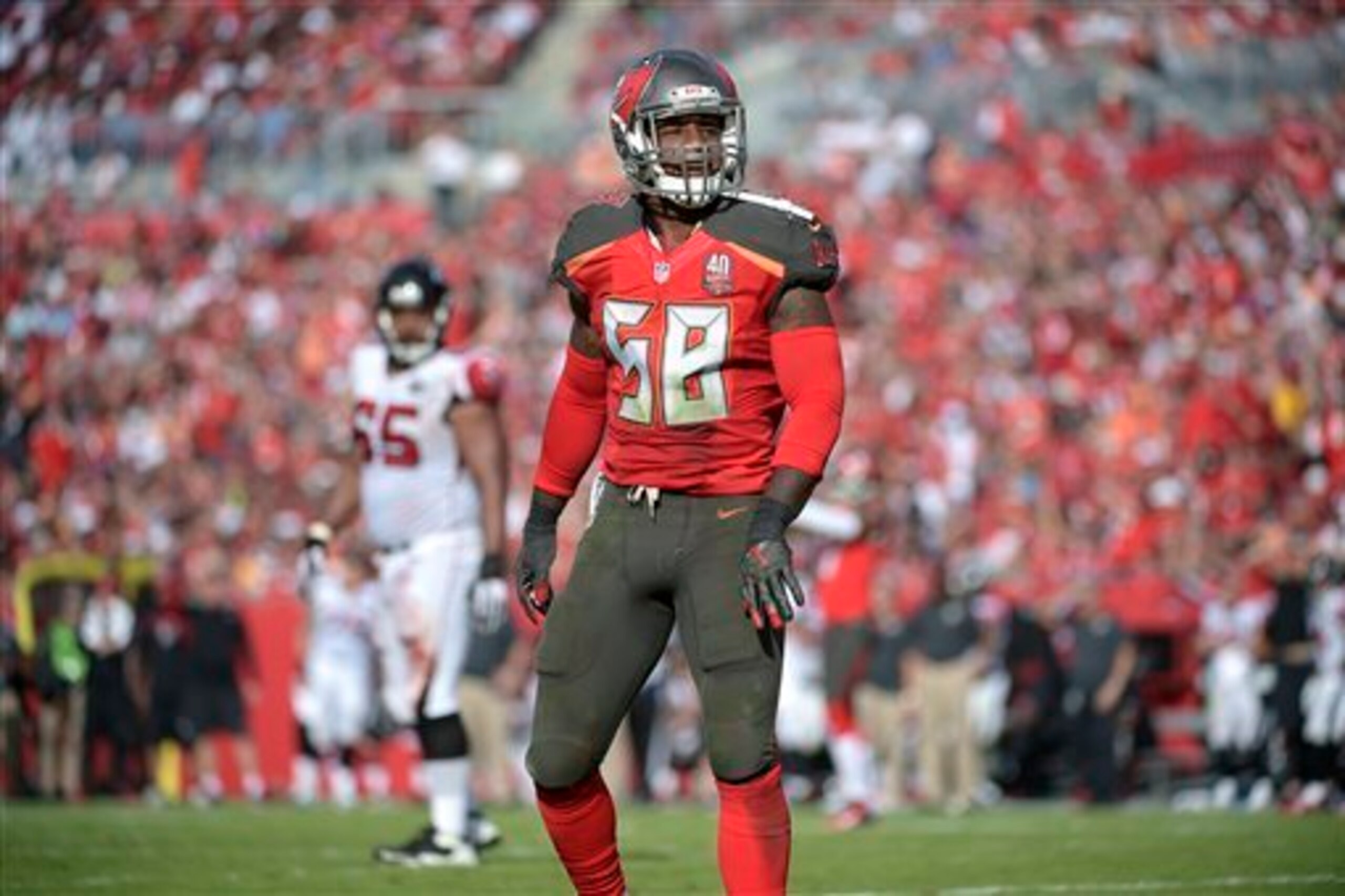 Replacing rookie linebacker Kwon Alexander in the starting lineup won't be easy for the Bucs.