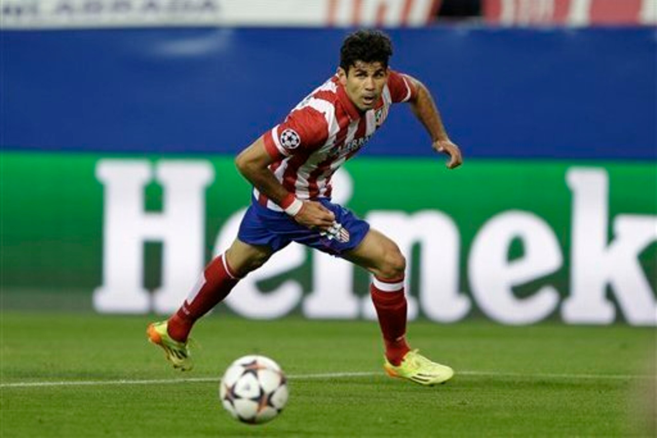 Costa was lethal for Atletico during the 2013/14 season.