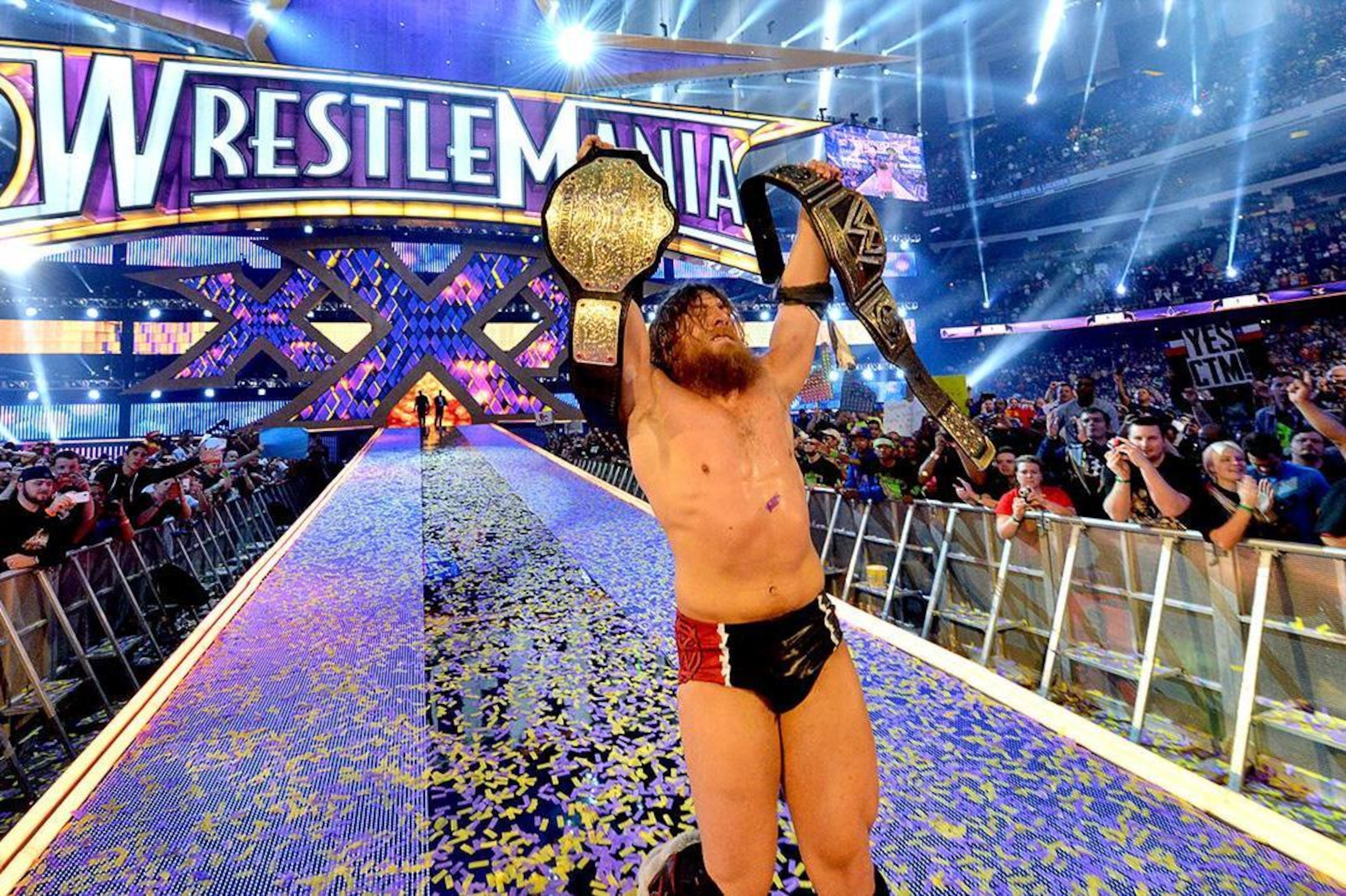 Bryan at WrestleMania 30.
