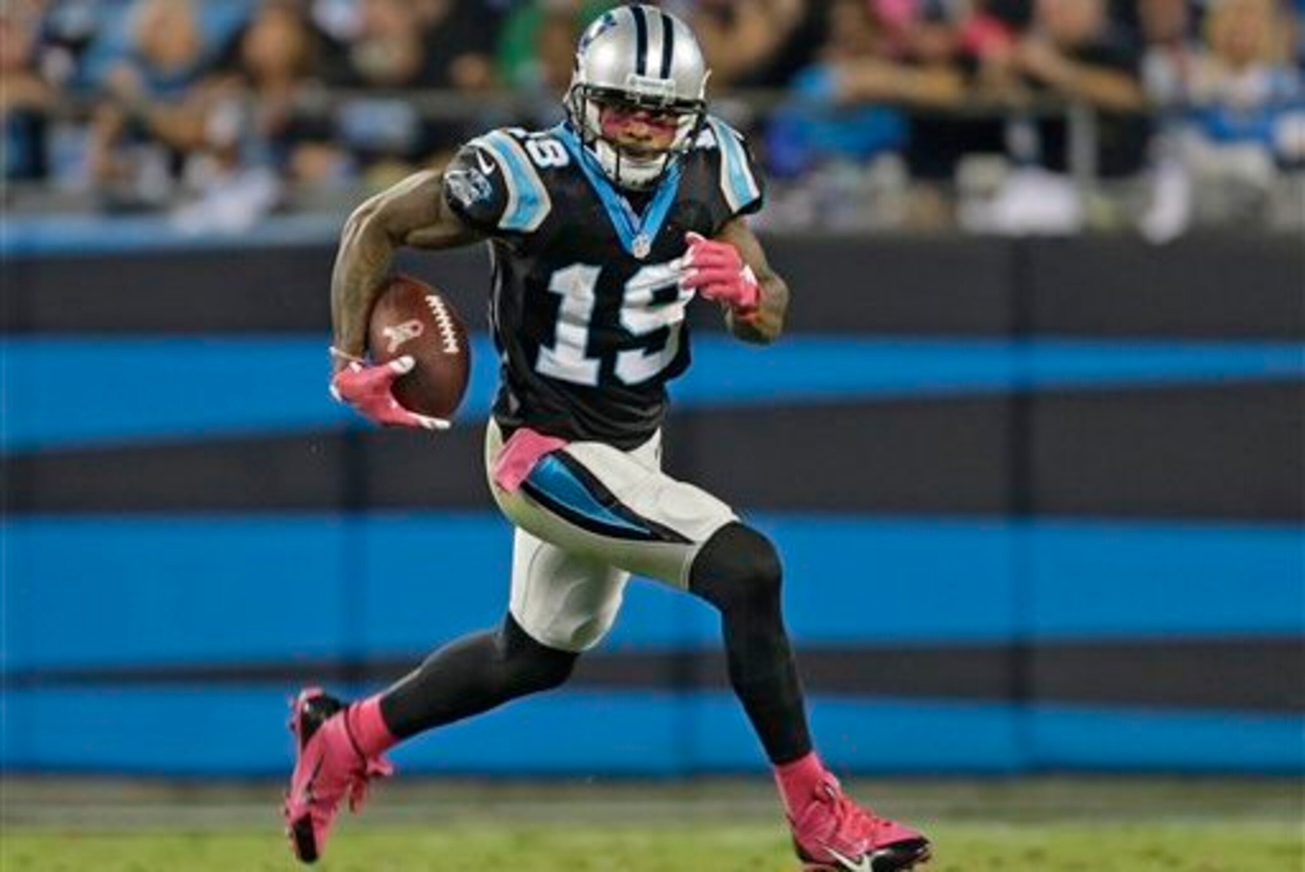 Ted Ginn Jr. continues to excel as the top target in Carolina.