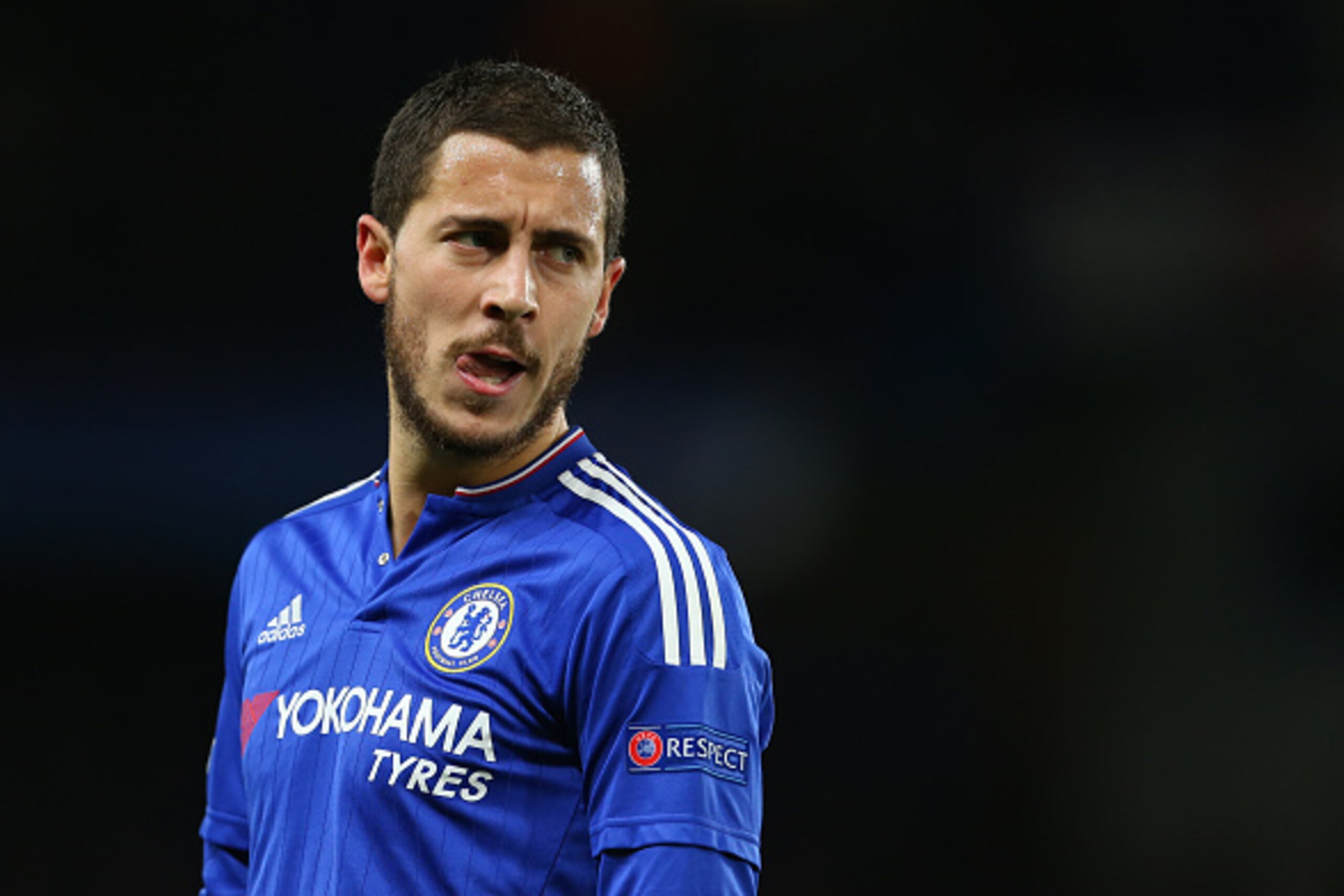 LONDON, ENGLAND - DECEMBER 09: Eden Hazard of Chelsea during the UEFA Champions League match between Chelsea and FC Porto at Stamford Bridge on December 9, 2015 in London, United Kingdom. (Photo by Catherine Ivill - AMA/Getty Images)