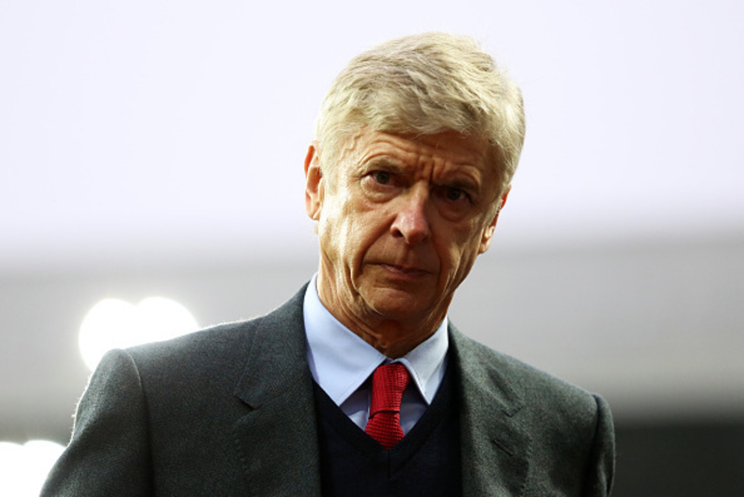 BIRMINGHAM, ENGLAND - DECEMBER 13:  Arsene Wenger manager / head coach of Arsenal during the Barclays Premier League match between Aston Villa and Arsenal at Villa Park on December 13, 2015 in Birmingham, England.  (Photo by James Baylis - AMA/Getty Image