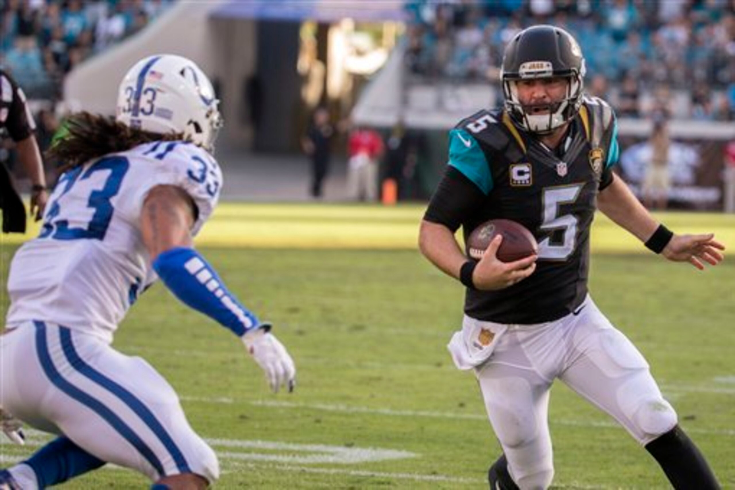 Blake Bortles has Jacksonville thinking playoffs.