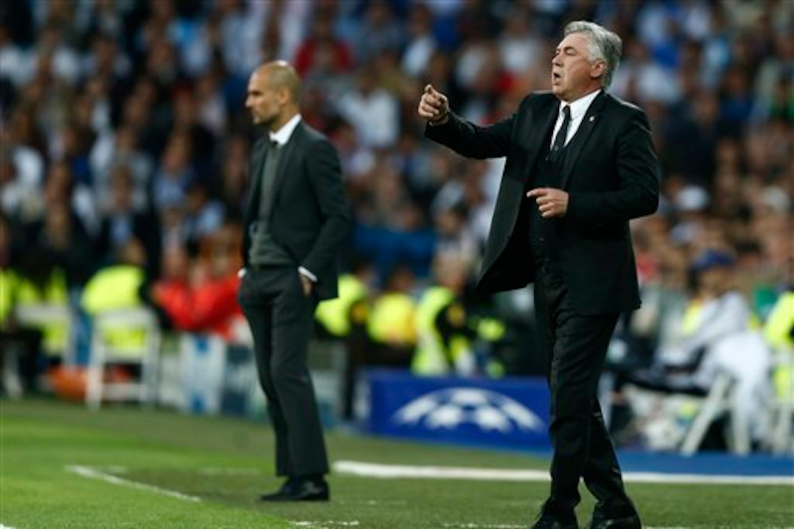 Guardiola and Ancelotti are said to be "in the frame" should Van Gaal go.