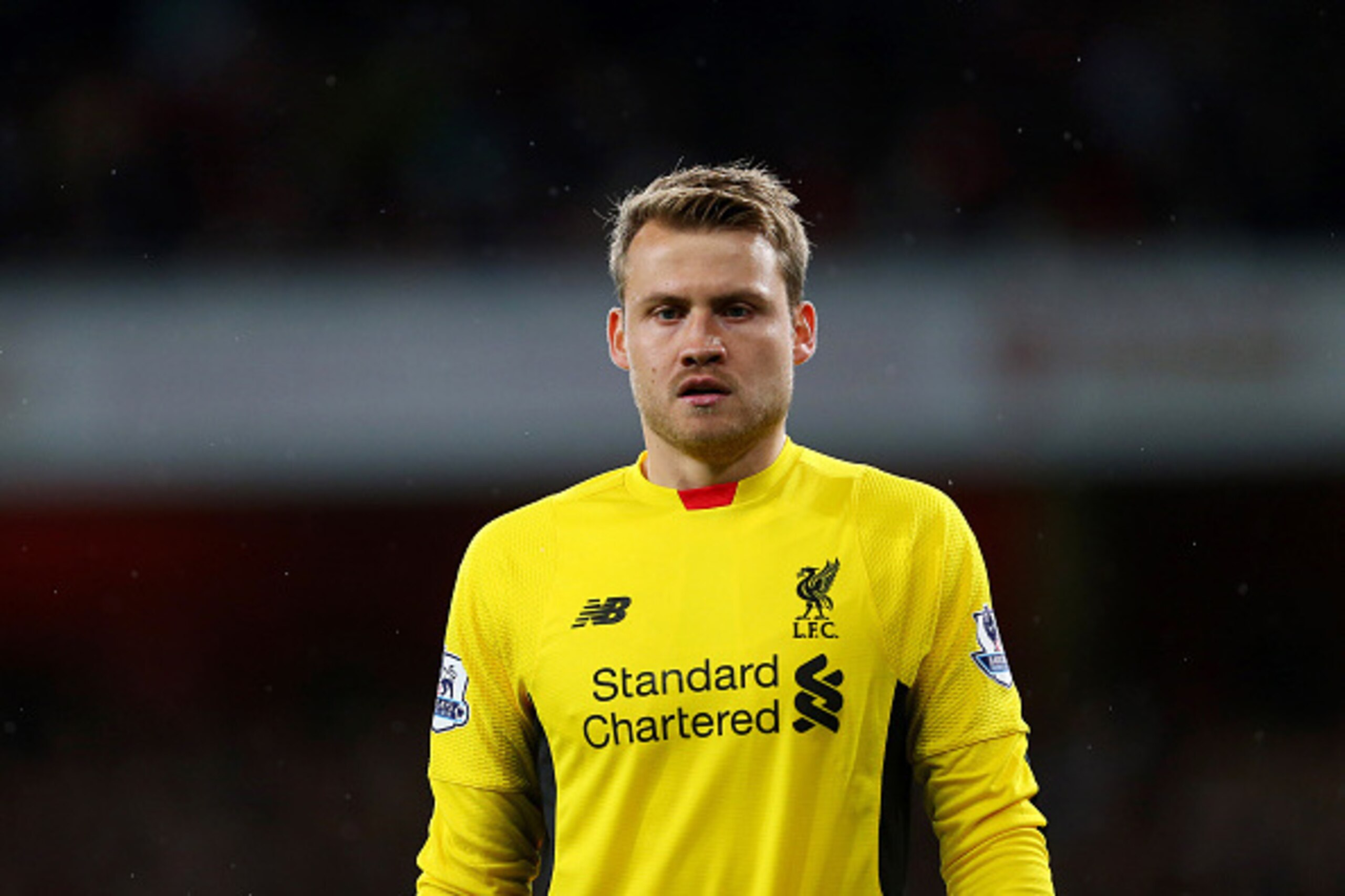 LONDON, ENGLAND - AUGUST 24: Liverpool goalkeeper Simon Mignolet during the Barclays Premier League match between Arsenal and Liverpool at the Emirates Stadium on August 24, 2015 in London, United Kingdom. (Photo by Catherine Ivill - AMA/Getty Images) LONDON, ENGLAND - AUGUST 24: Liverpool goalkeeper Simon Mignolet during the Barclays Premier League match between Arsenal and Liverpool at the Emirates Stadium on August 24, 2015 in London, United Kingdom. (Photo by Catherine Ivill - AMA/Getty Images)