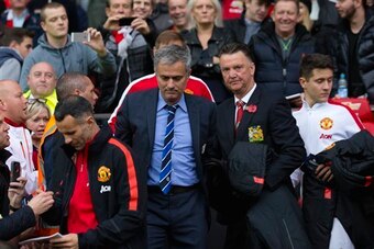 Both Mourinho and Van Gaal are currently under big pressure.