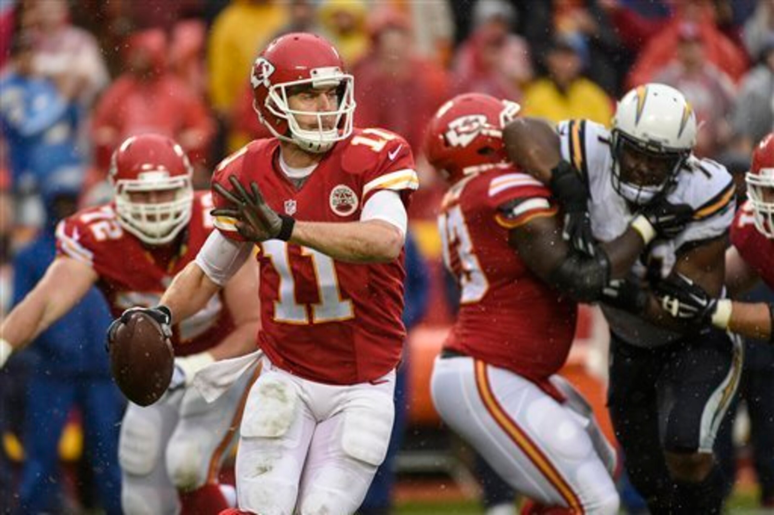 Alex Smith continues to quietly post solid numbers.
