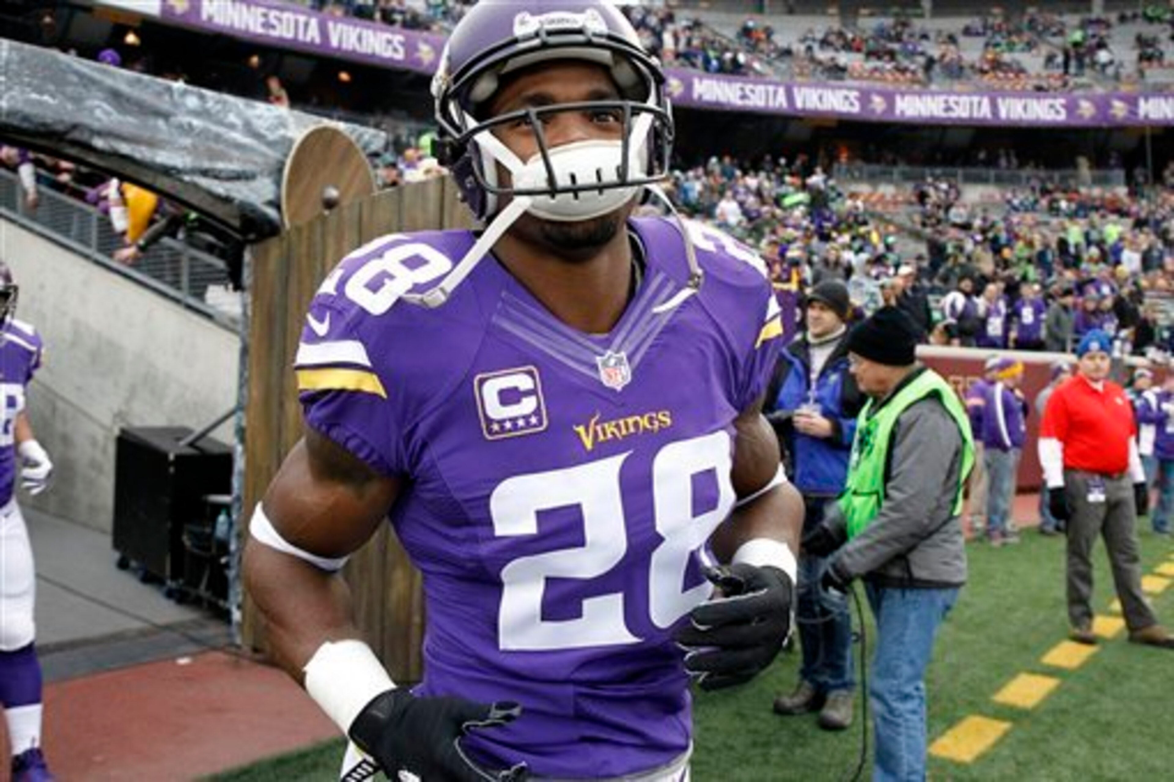 Adrian Peterson gets another shot at Chicago.