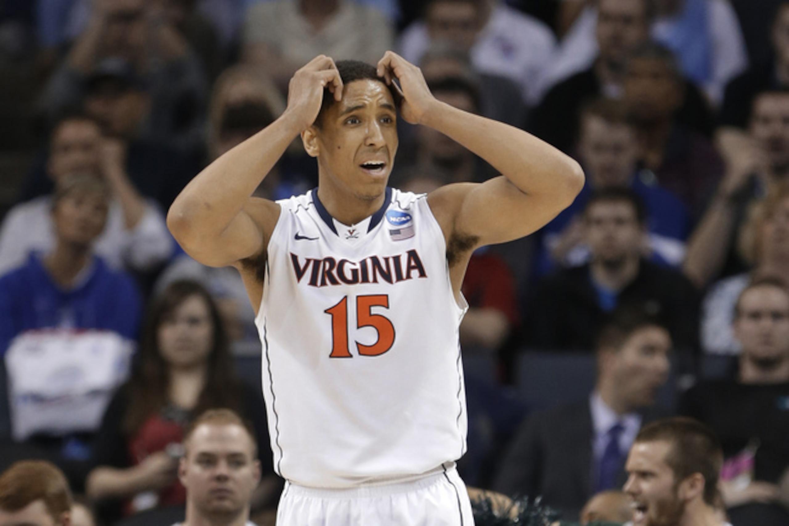 Virginia's Malcolm Brogdon can't believe his team was upset by Michigan State yet again.