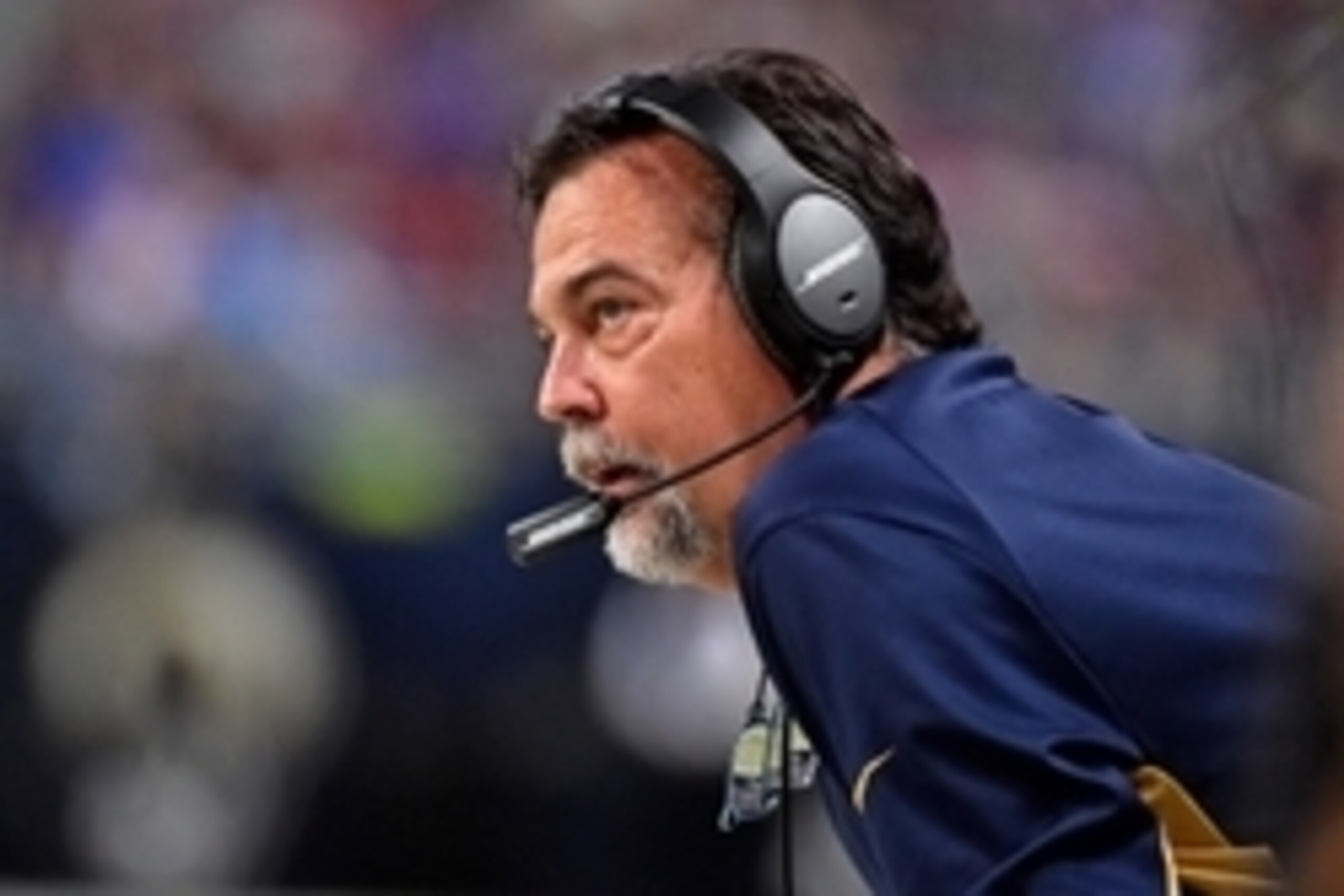 Dec 13, 2015; St. Louis, MO, USA; St. Louis Rams head coach Jeff Fisher in the game against the Detroit Lions during the second half at the Edward Jones Dome. The St. Louis Rams defeat the Detroit Lions 21-14. Mandatory Credit: Jasen Vinlove-USA TODAY Spo