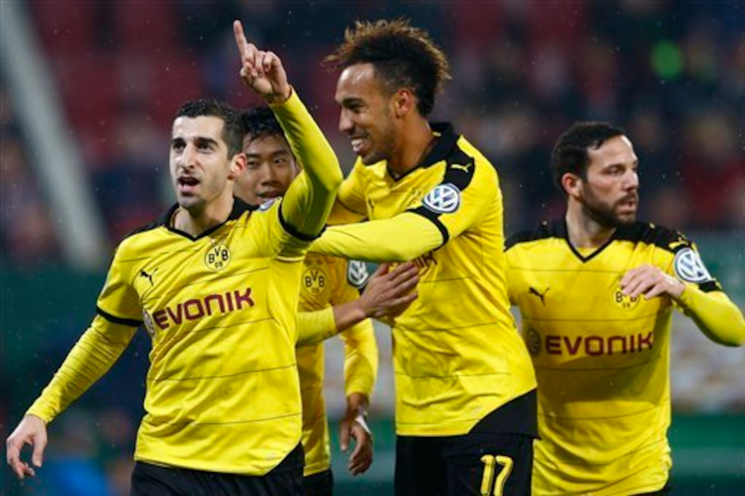 Henrikh Mkhitaryan has given team-mates a lot of reasons to celebrate this season.