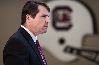 South Carolina head coach Will Muschamp